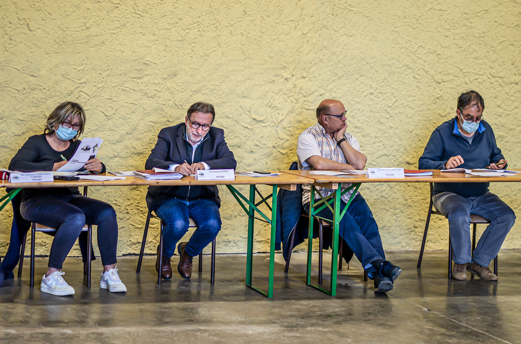 1 Christine Campistron Christian Peyret Jeaqn-Claude Drouard Joseph Belkri 1bis 050422.jpg