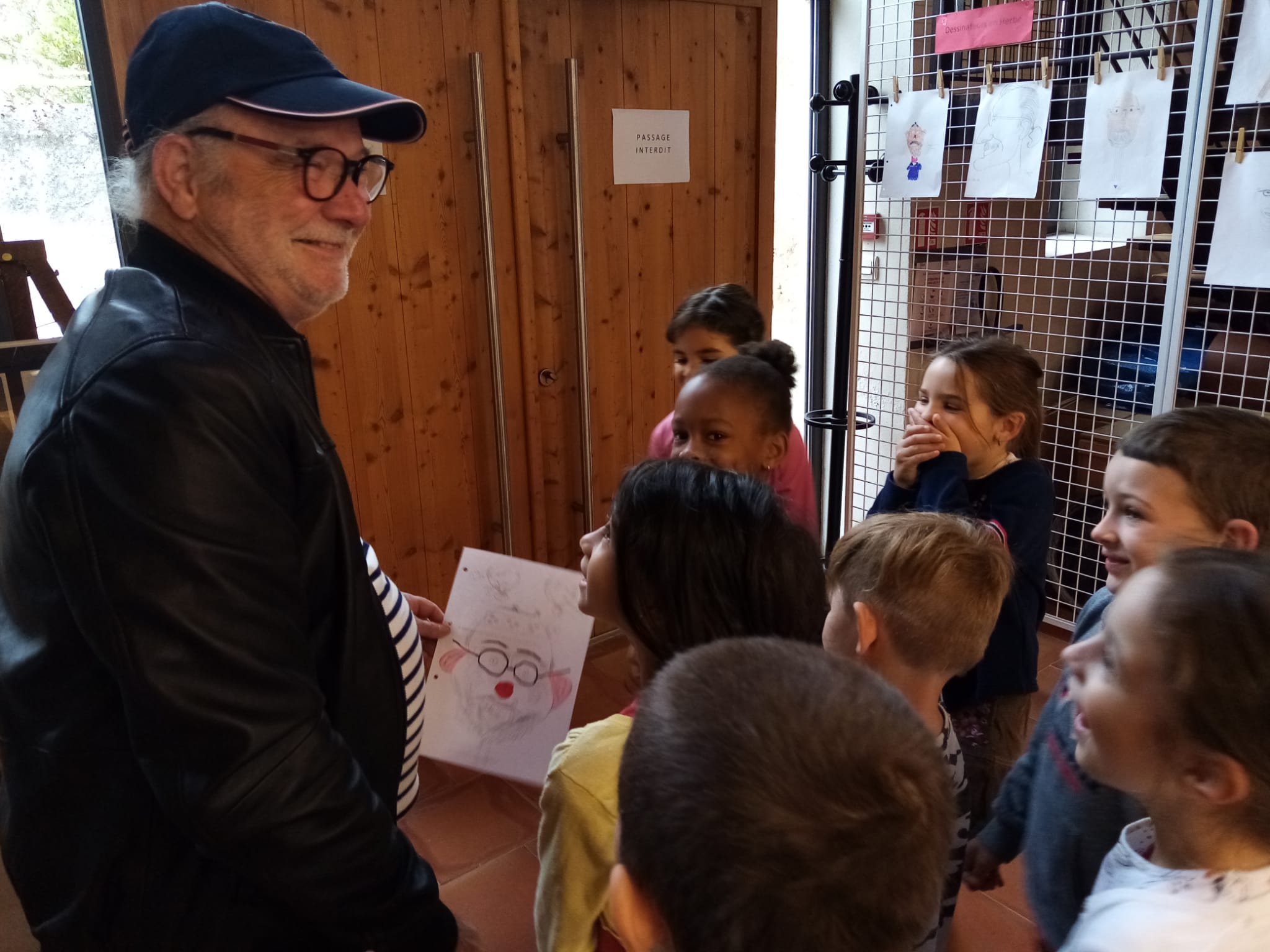 Scolaires aux granges