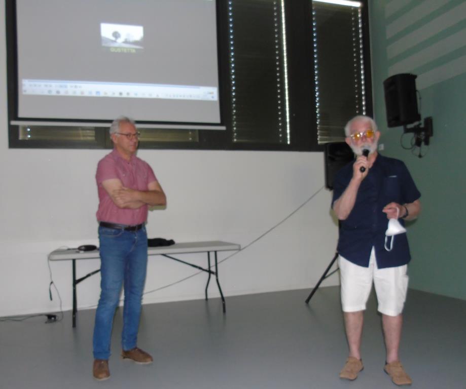 Italo Scaravetti présente le réalisateur du film " Gustetta"