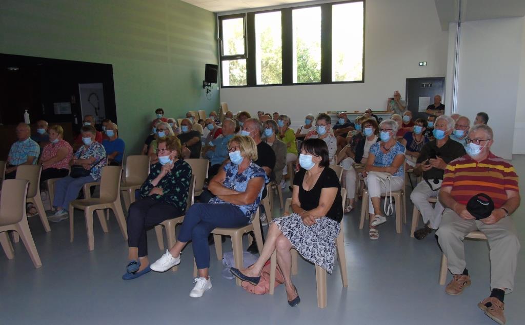 Le public lors de la projection du film