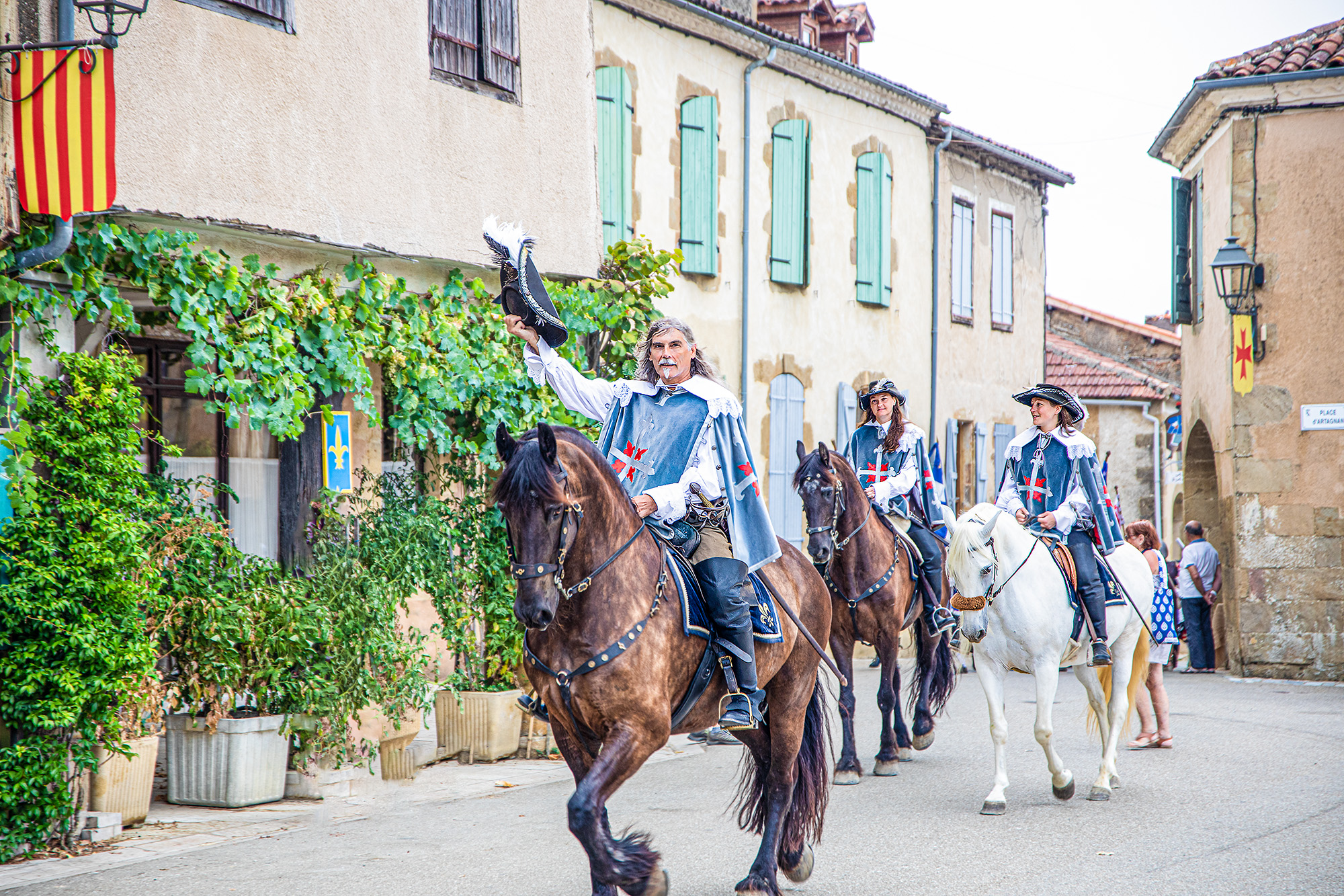 4 Arrivée de d'Artagnan en tête du cortège 1bis 140822.jpg