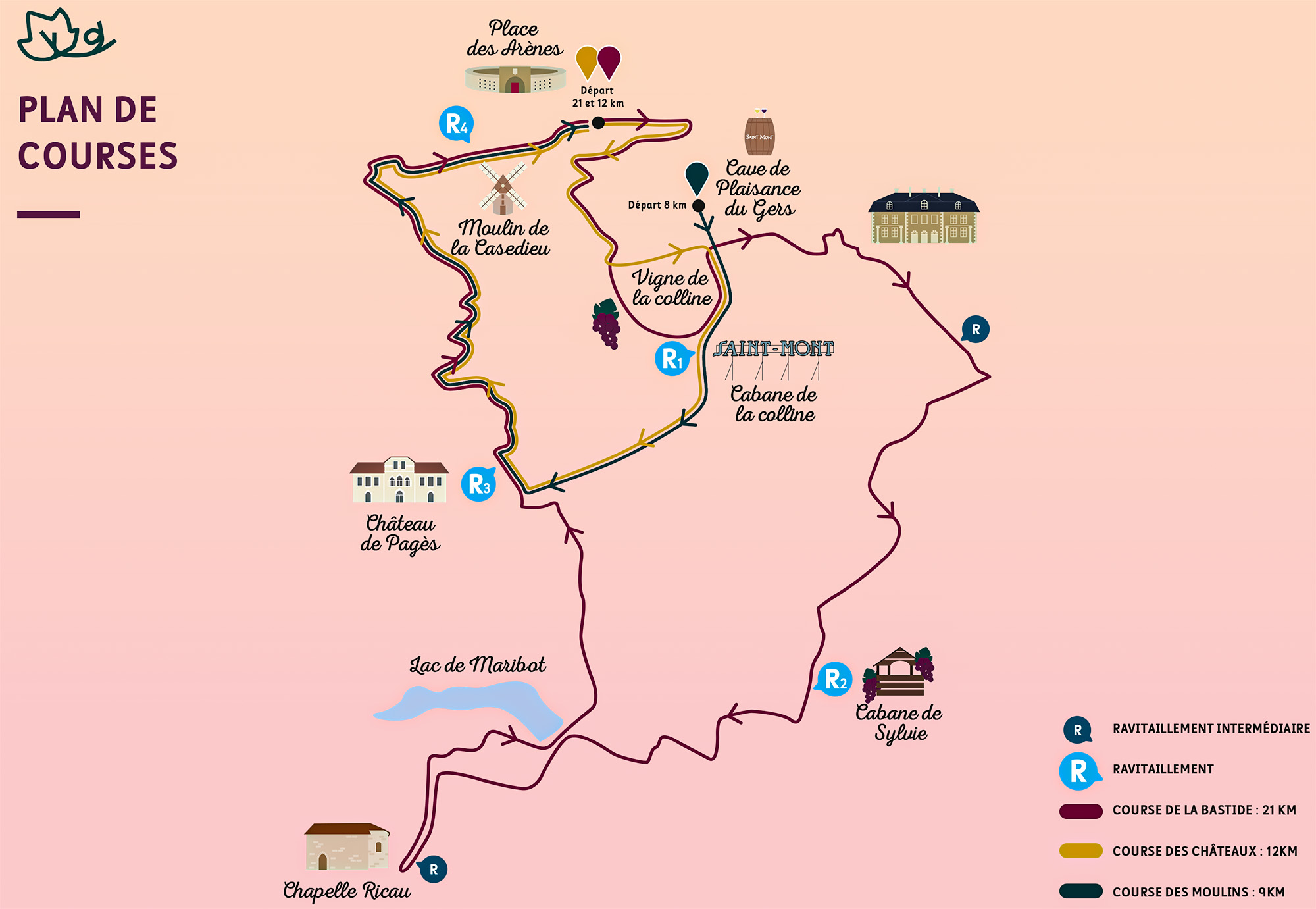 11 DR Carte des parcours vignoble en course Plaisance 030922.jpg