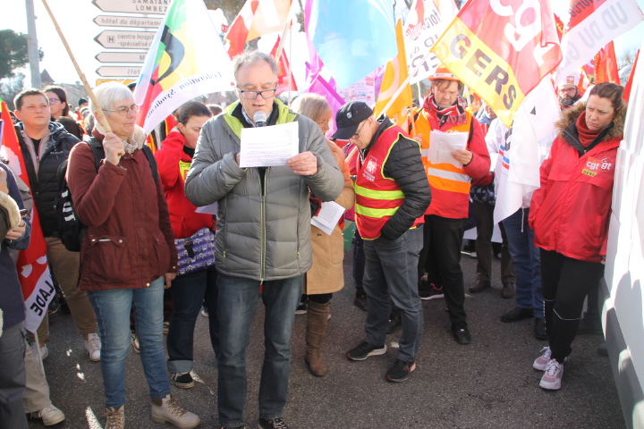 André Belveze président du MODEF du Gers