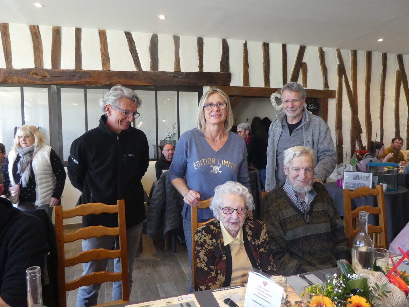 Avec Sandy qui a largement contribué à la réussite de la fête