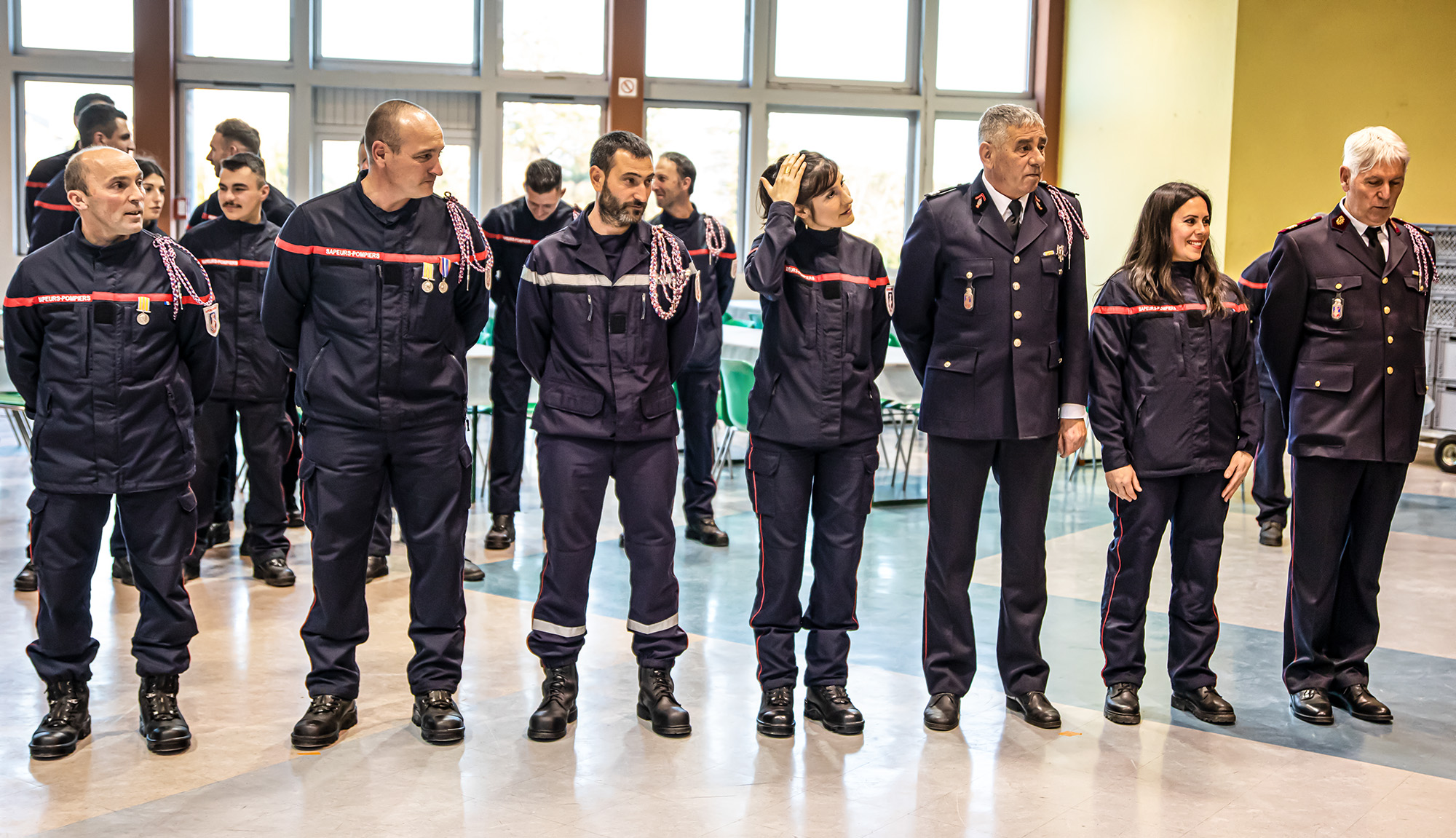 15 Méd-cn Denis Boyer er Julie Bousquet Cn Jean DemarchiISP Coralie Borgela adt Xavier Brethousadt Lionel Desjardins Sgt-chef David daminato 1bis 110223.jpg