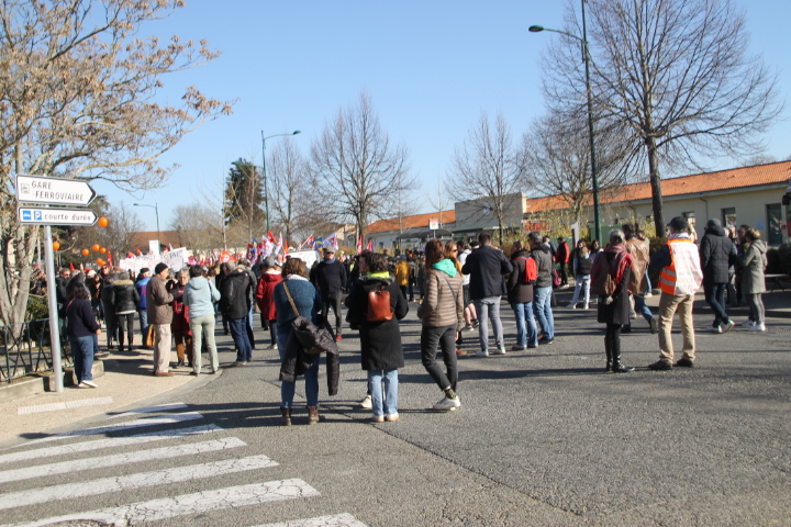 Rassemblement gare SNCF
