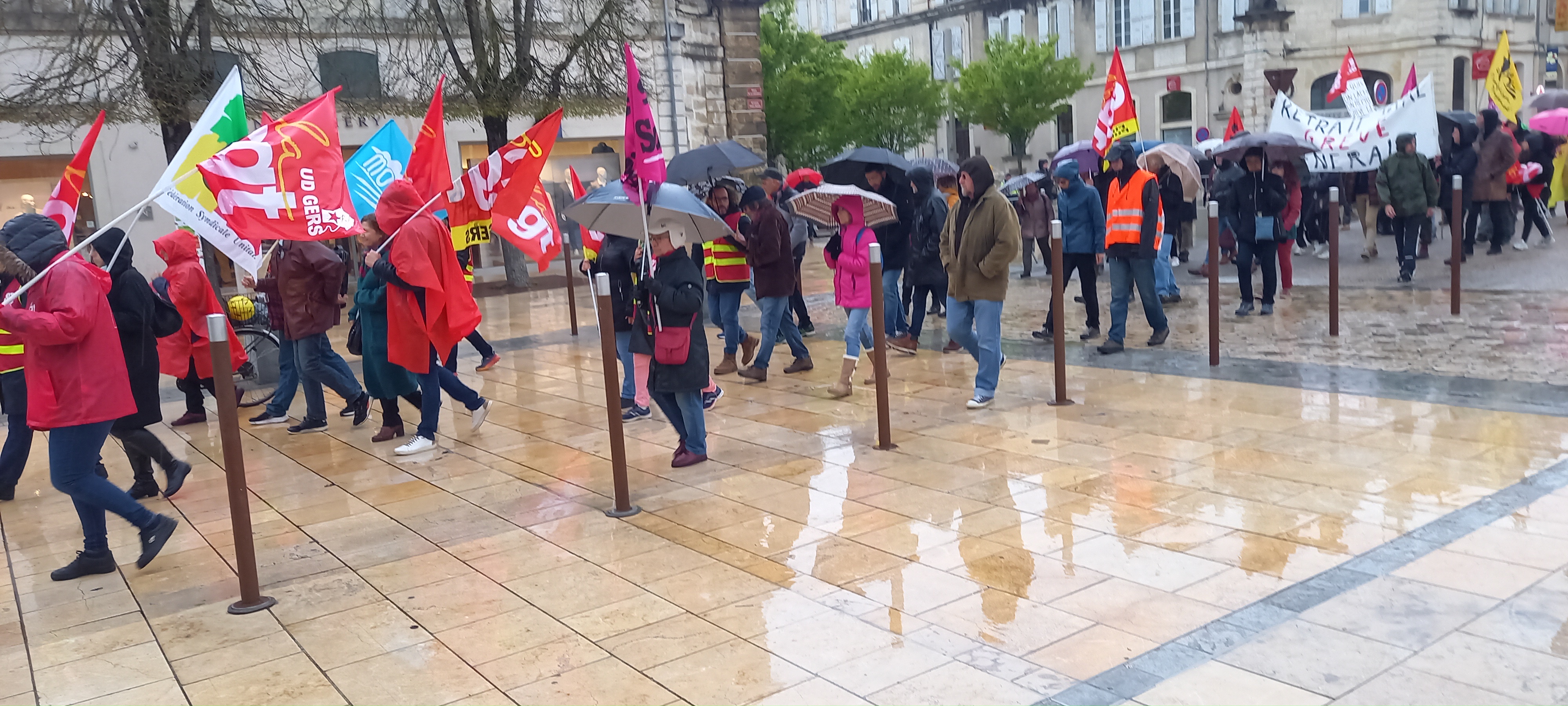 Départ vers la basse ville