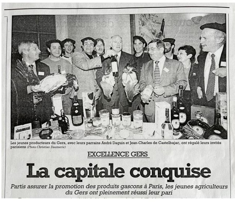 banquet paris daguin 1998.JPG