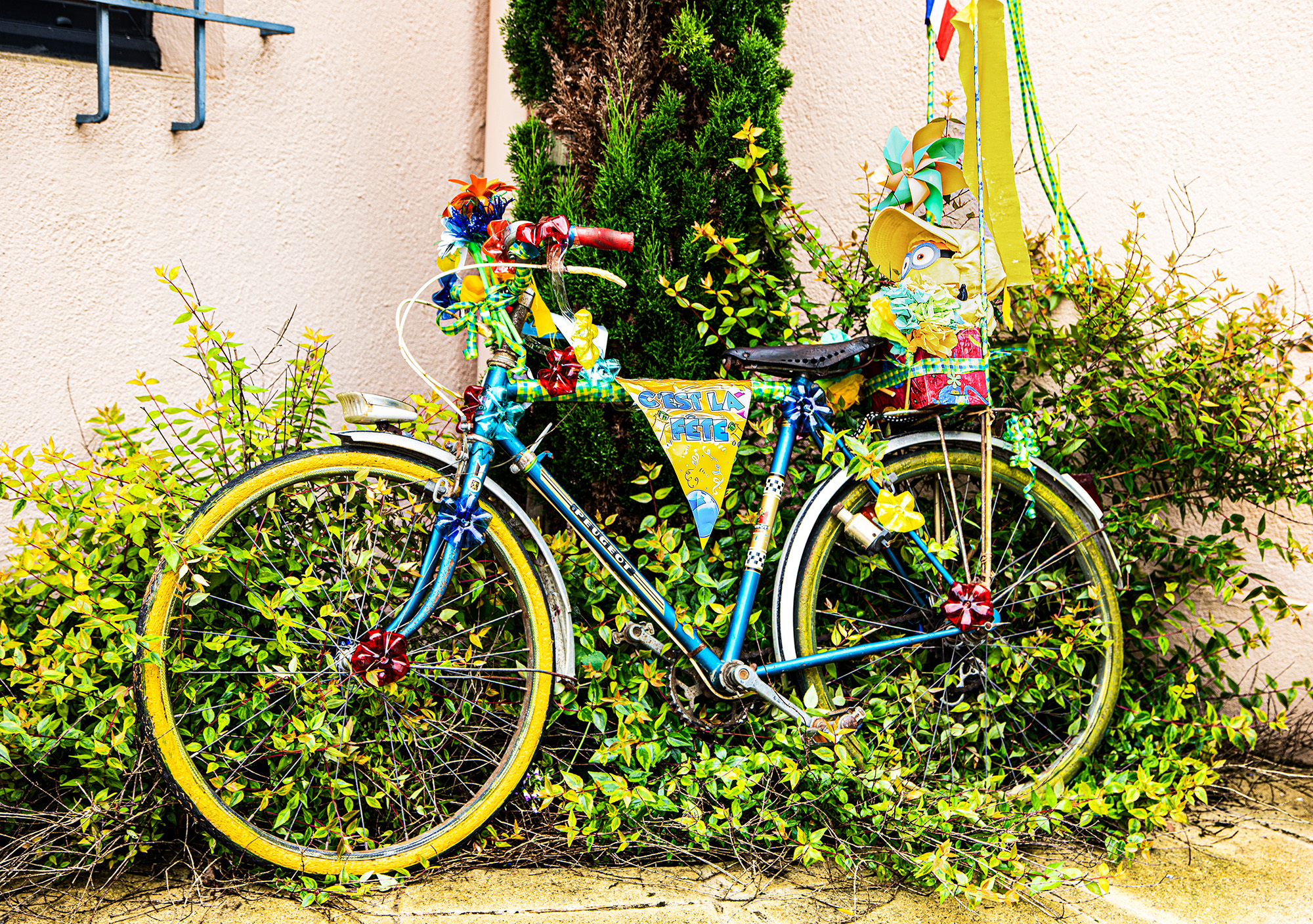 3 Autre vélo décorBandas et vélos dans un défilé humoristique.jpg