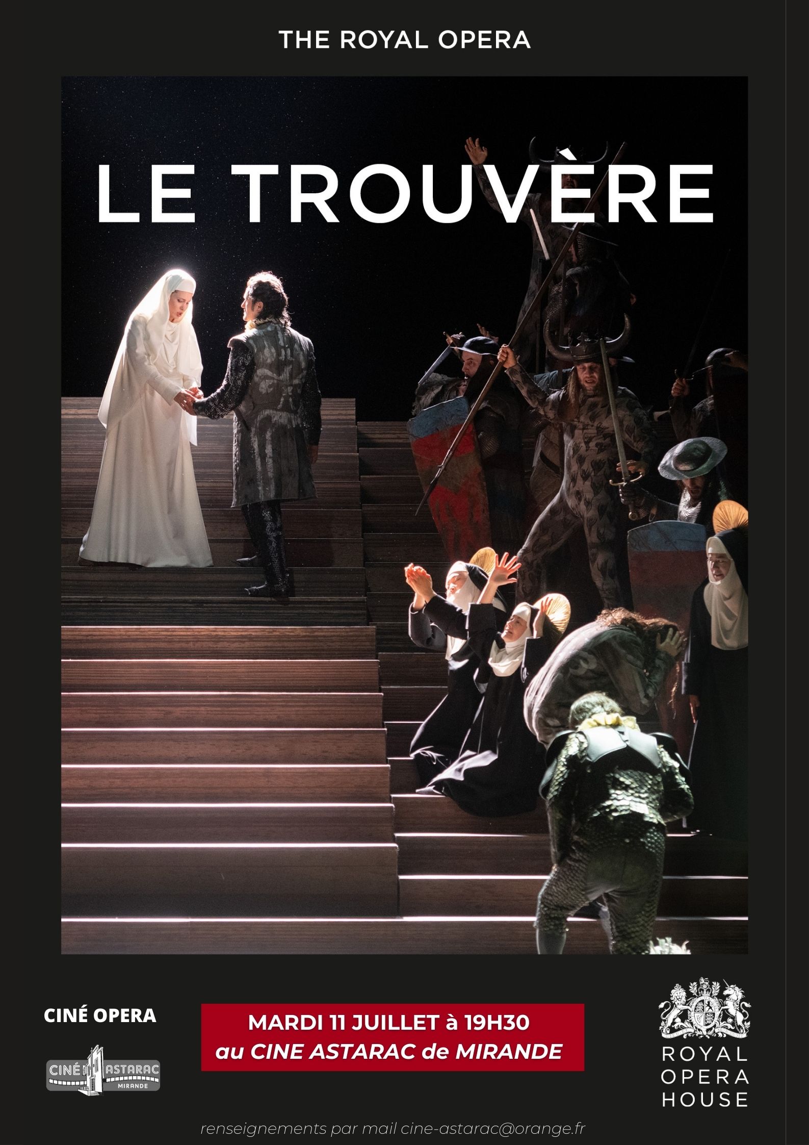 Affiche "La trouvère"