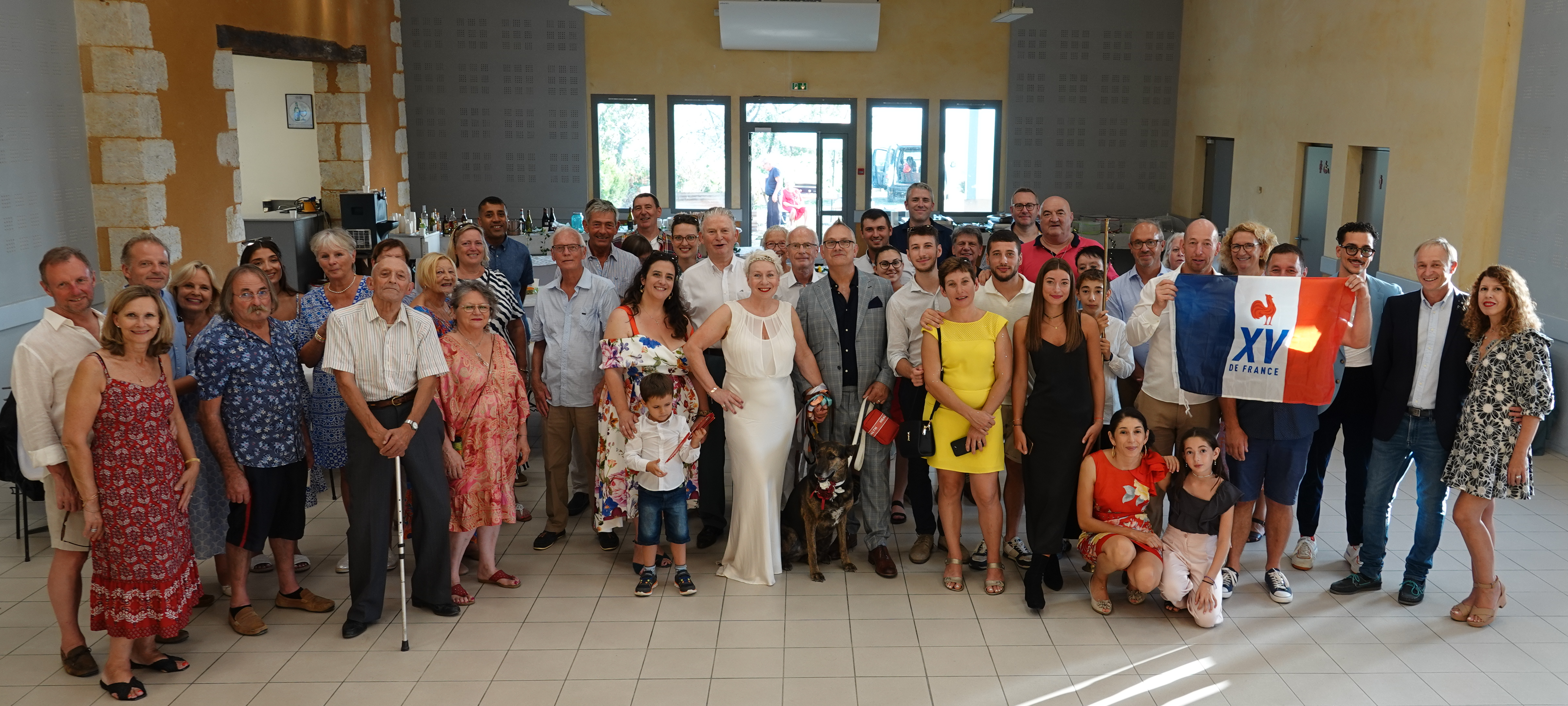 Tous les invités vue de scène !