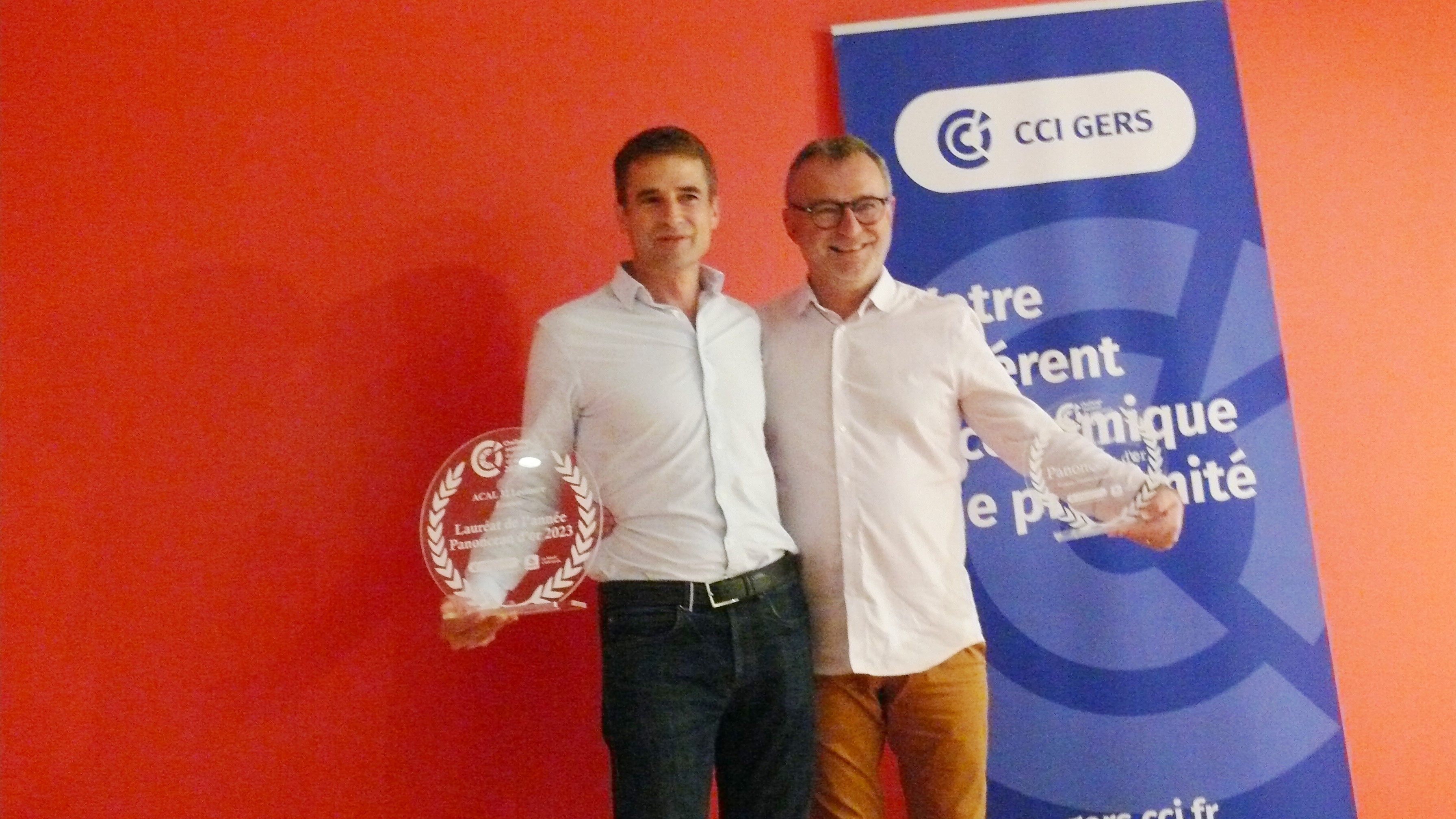 Les deux co-présidents, Jean De Montal et Daniel Ligardes.