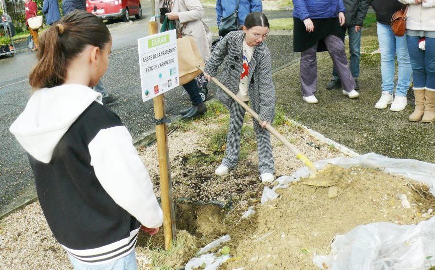 Plantation de l'arbre de la fraternité..JPG