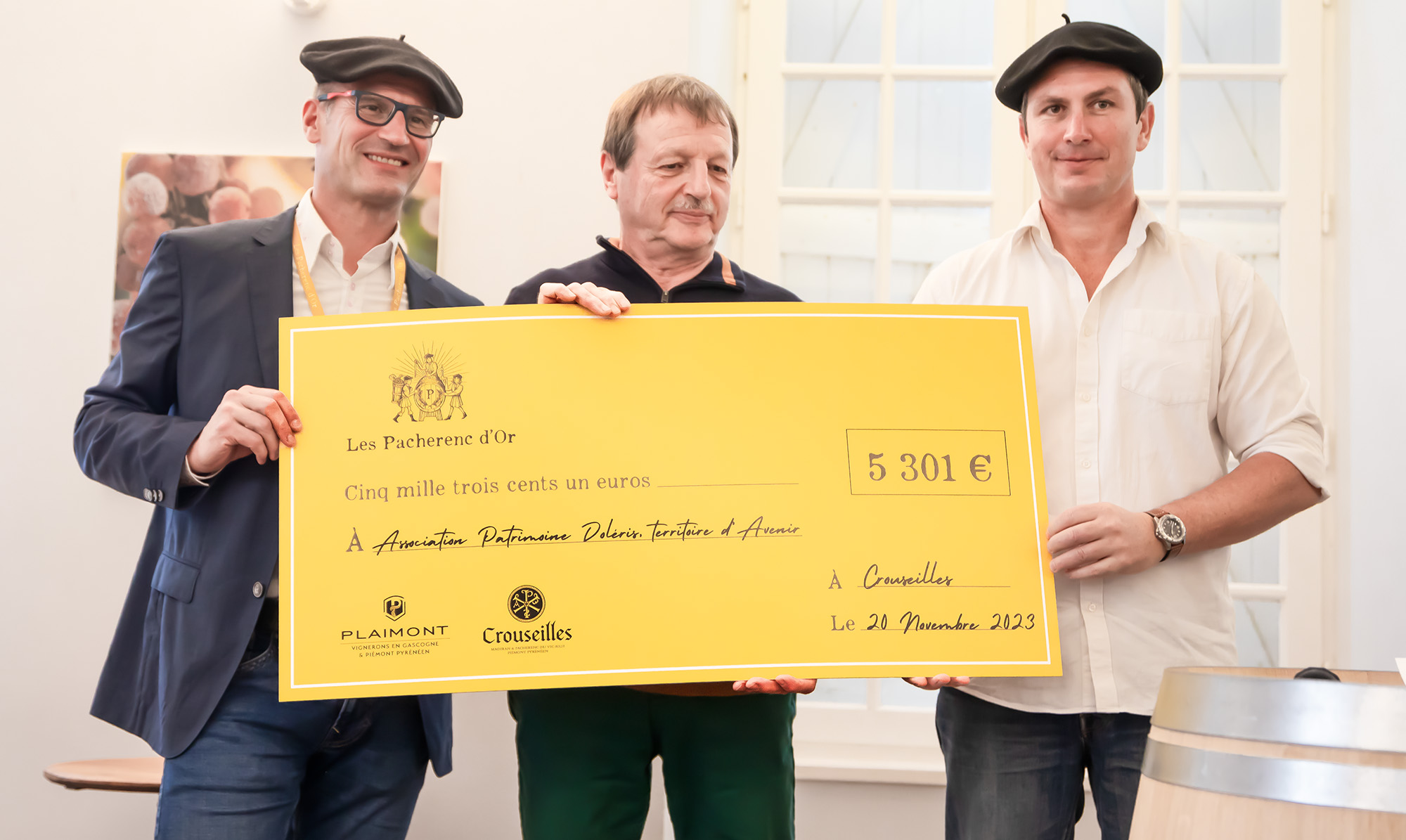 13 Chèque pour le chai Doleris 1bis 201123.jpg