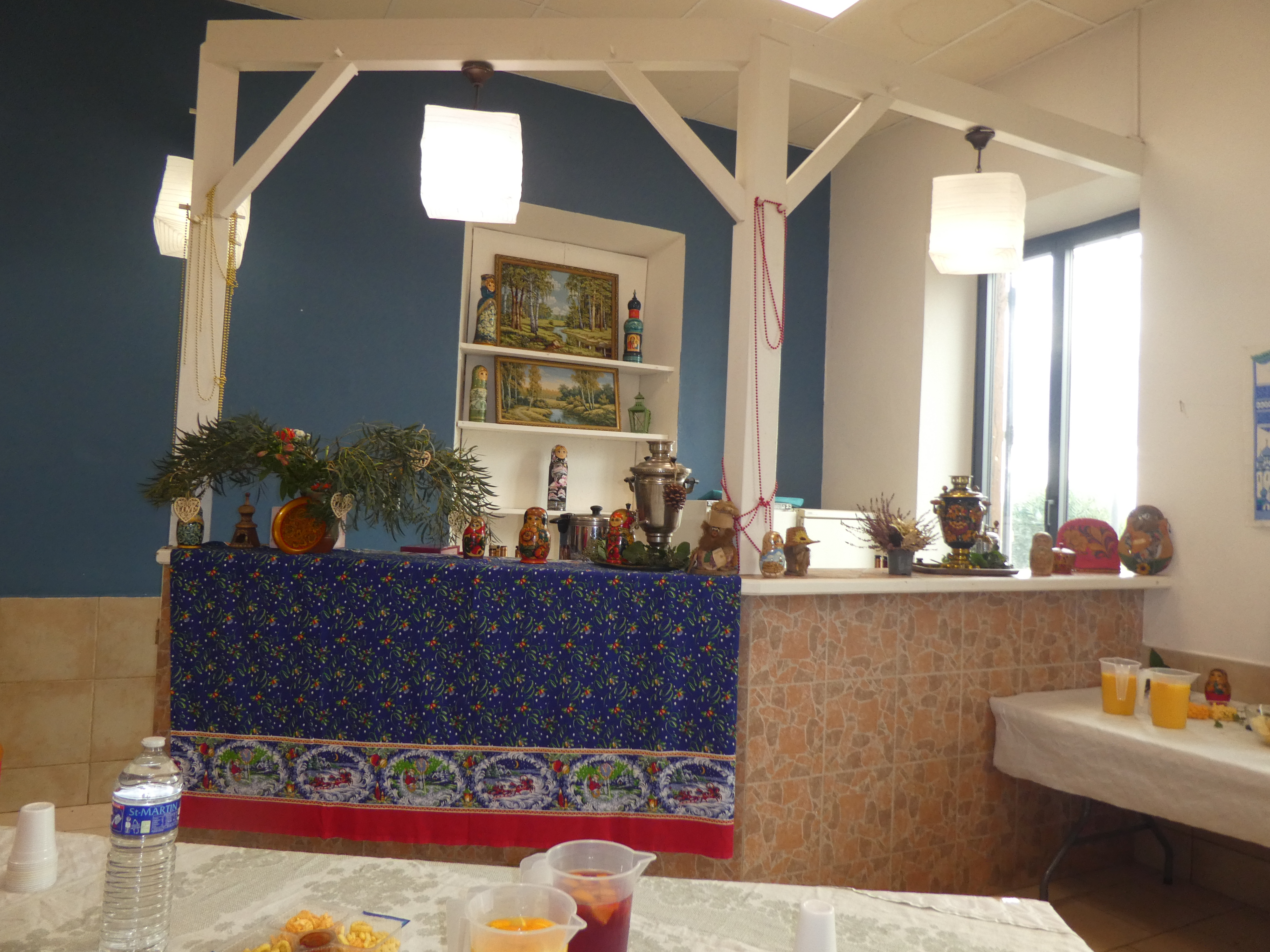 Un décor slave insolite dans ce petit village