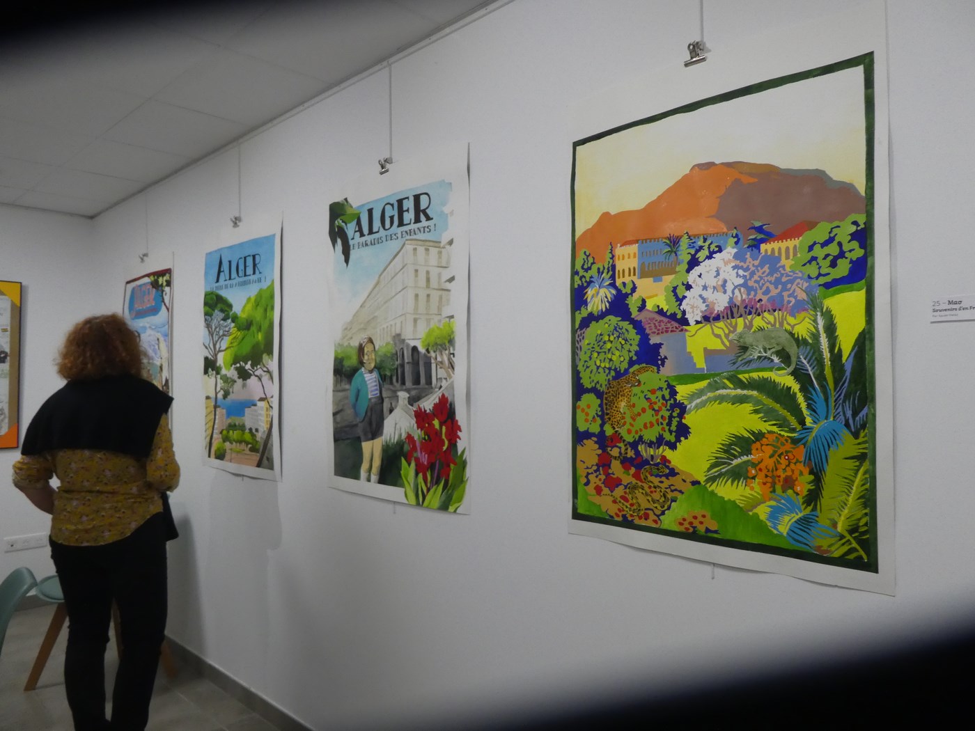 L'Algérie telle que nous la présente l'artiste
