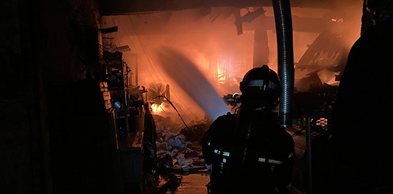 incendie sarrant ©SDIS32