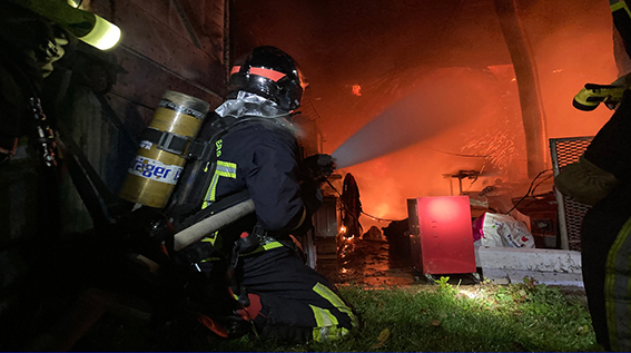 incendie sarrant ©SDIS32