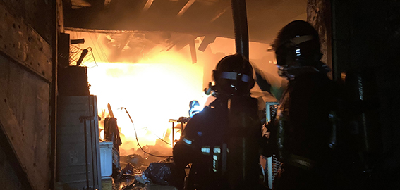 incendie sarrant ©SDIS32