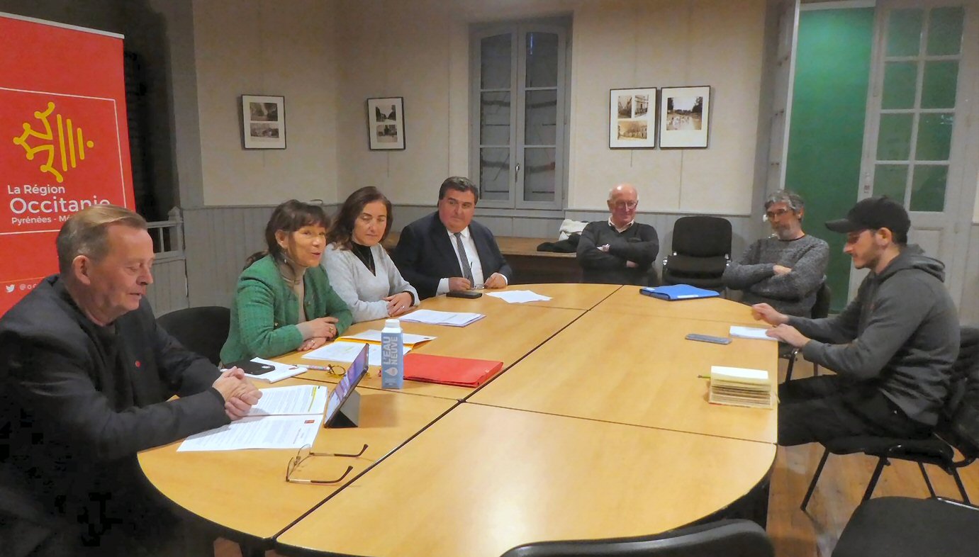 Lors de la conférence de presse