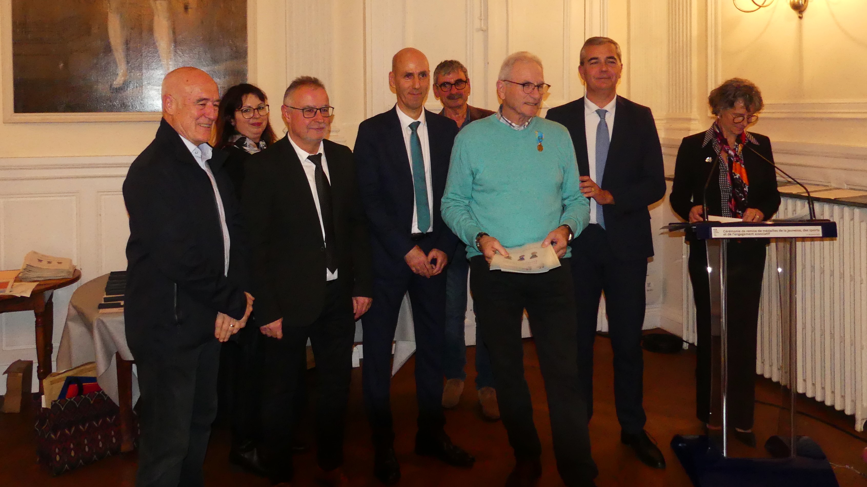 SAGGIORO Bernard  Auterrive médaille d'or
