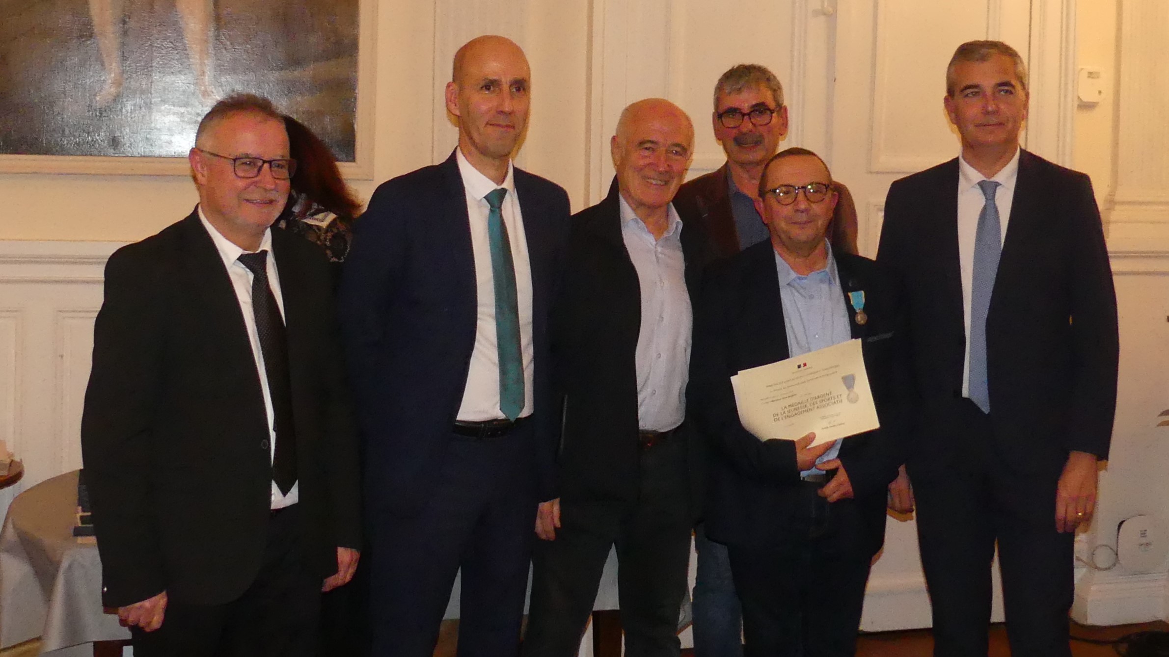 BERGERET Henri	  Lahitte  médaille d'argent