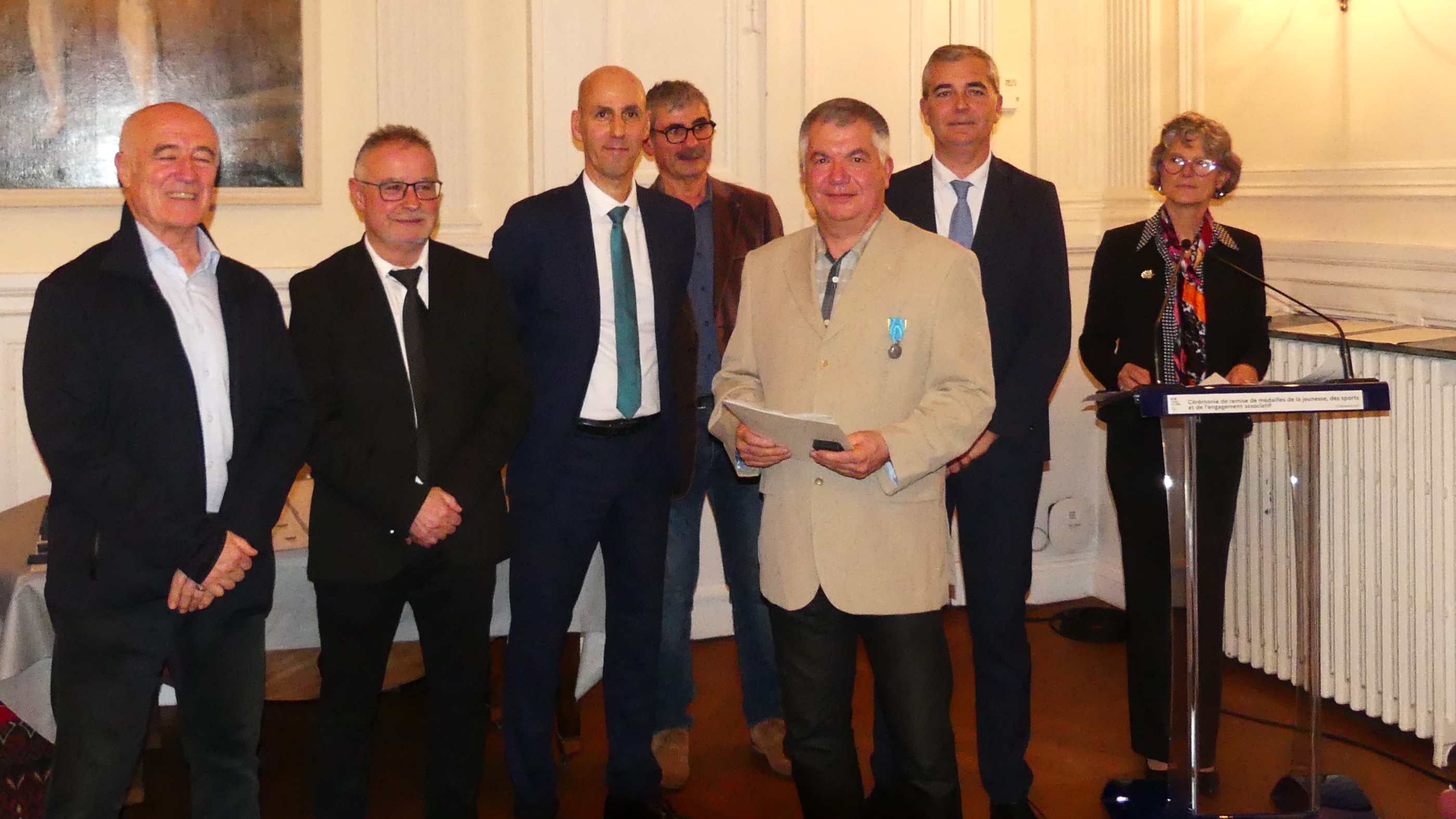 RAGET Michel   Ordan Larroque   médaille d'argent
