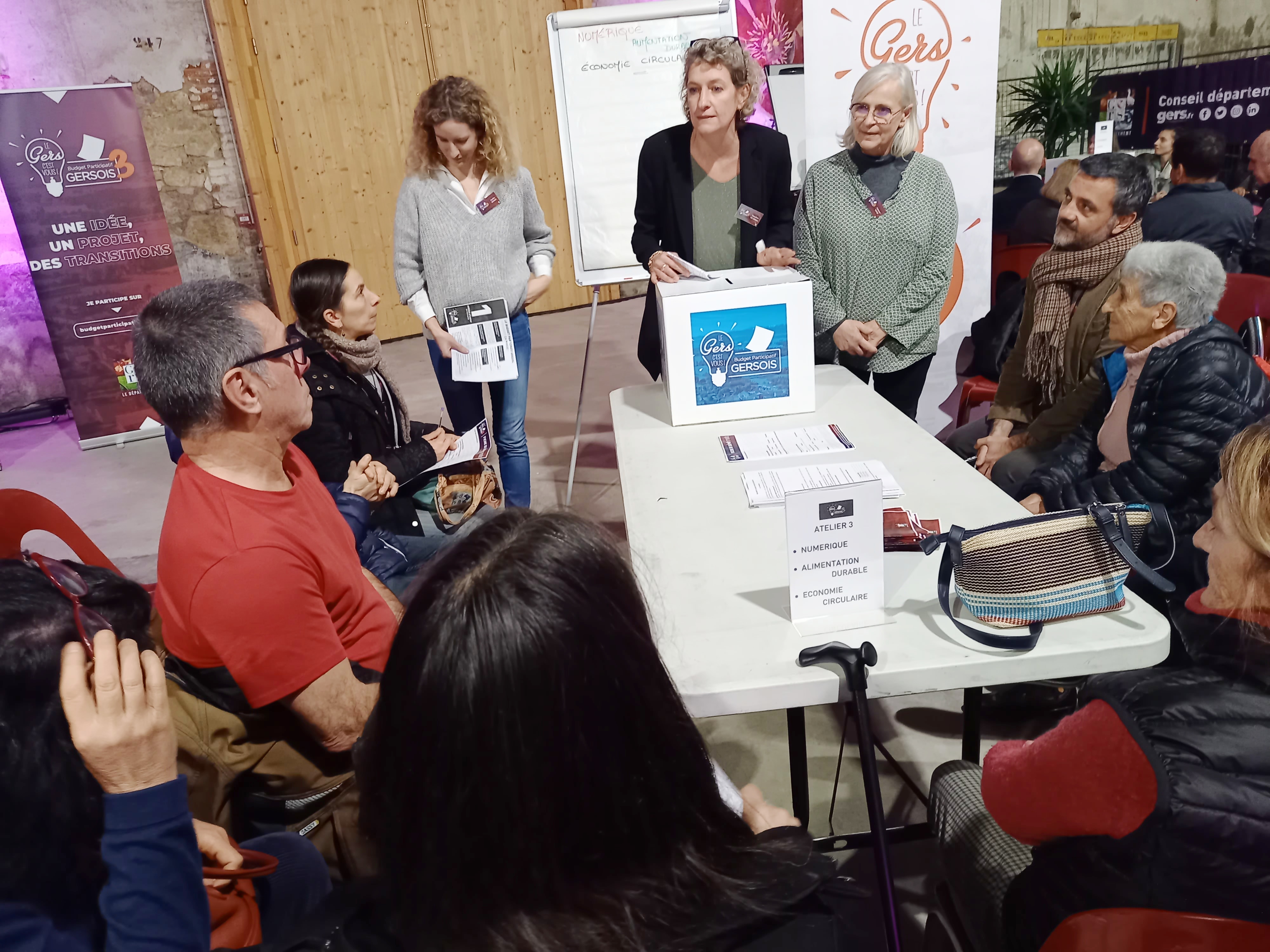 Atelier 3 : "Numérique, alimentation durable, économie circulaire »