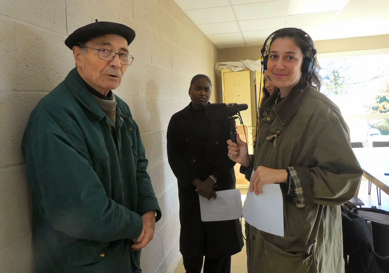 Durant l'une des interview