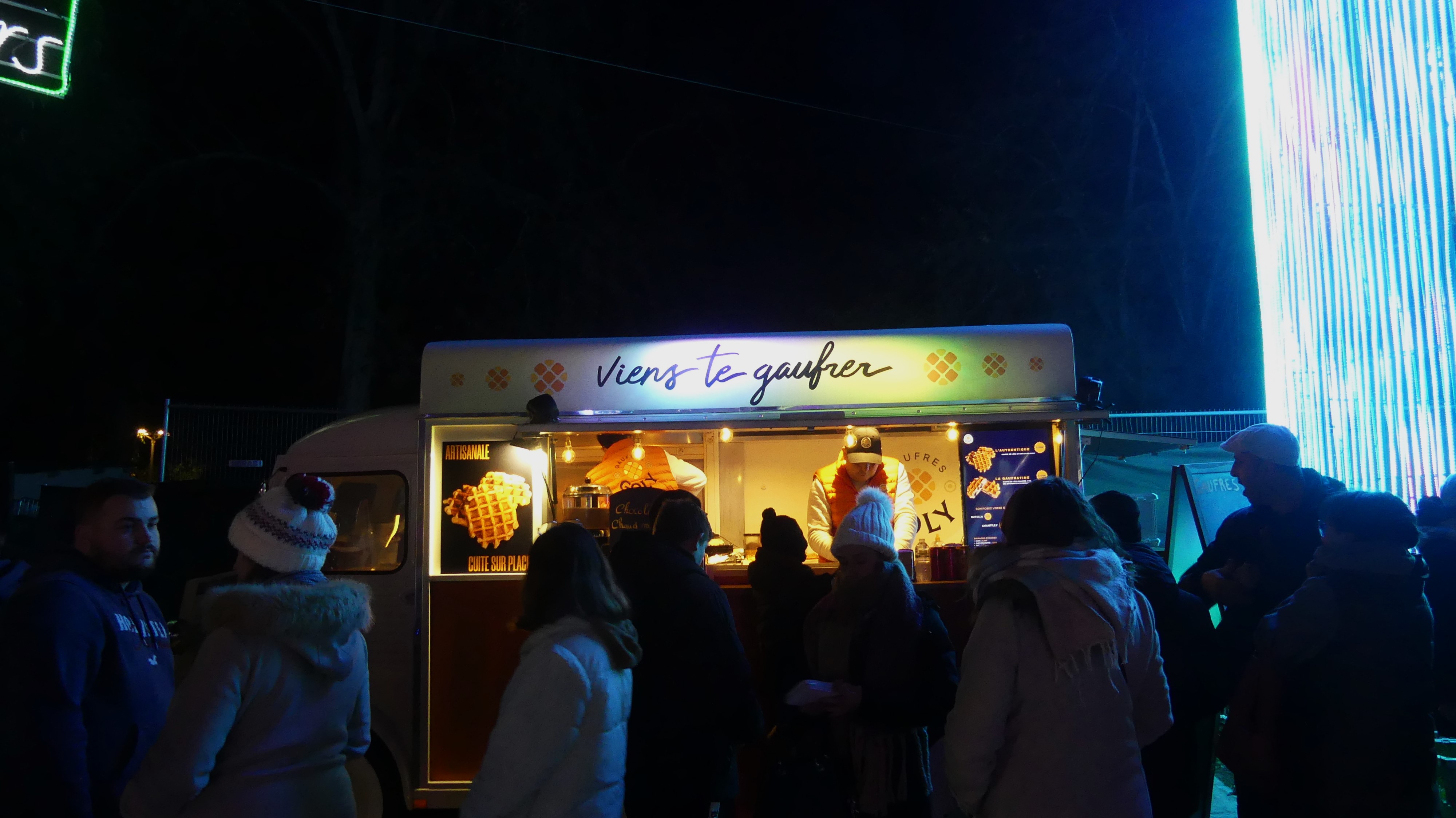 La popote roulante des gaufres.