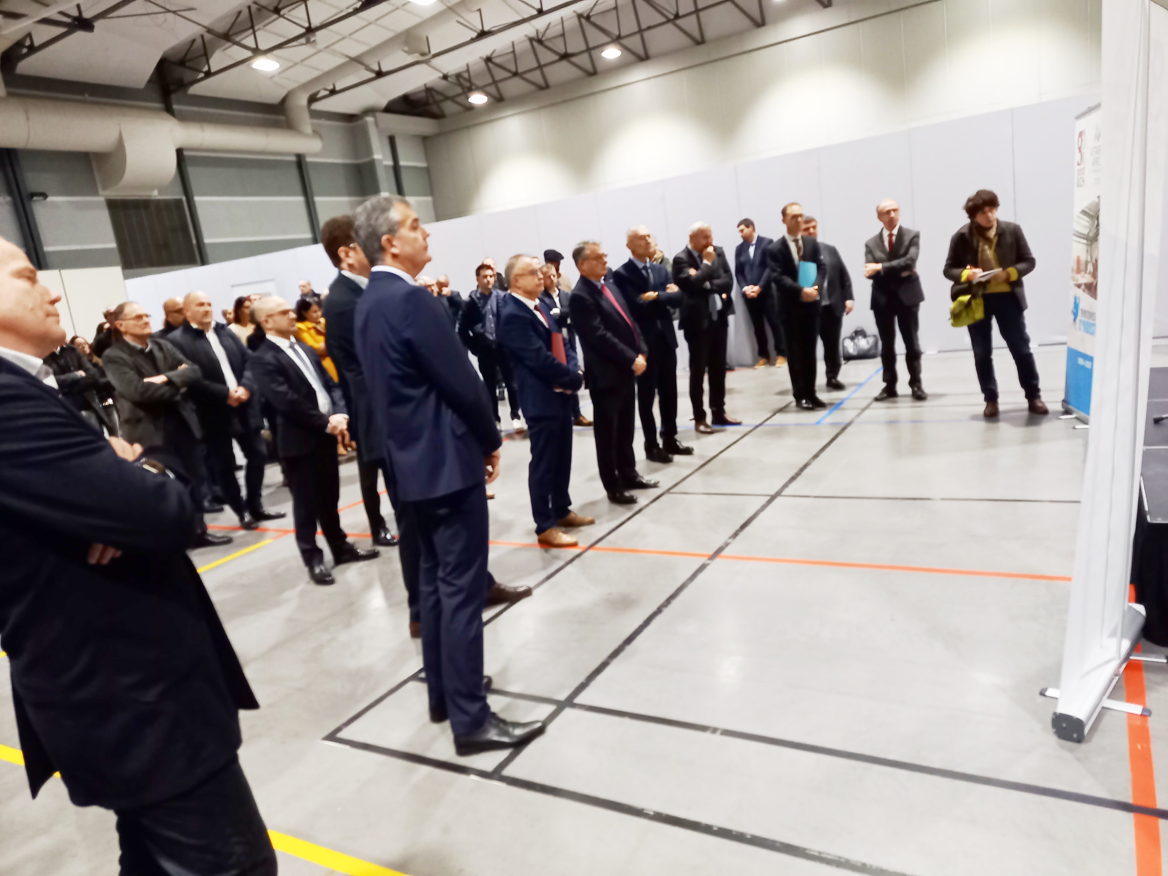 De nombreux représentants des deux communautés de communes ont assisté au lancement du projet "Territoire d'industrie"