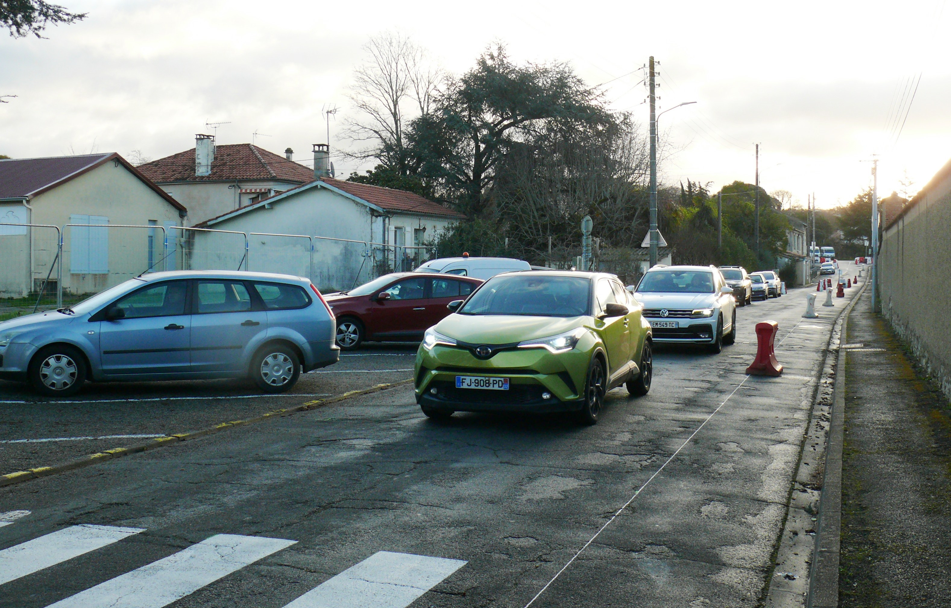 La rue Michelet n'a plus qu'un sens de circulation.