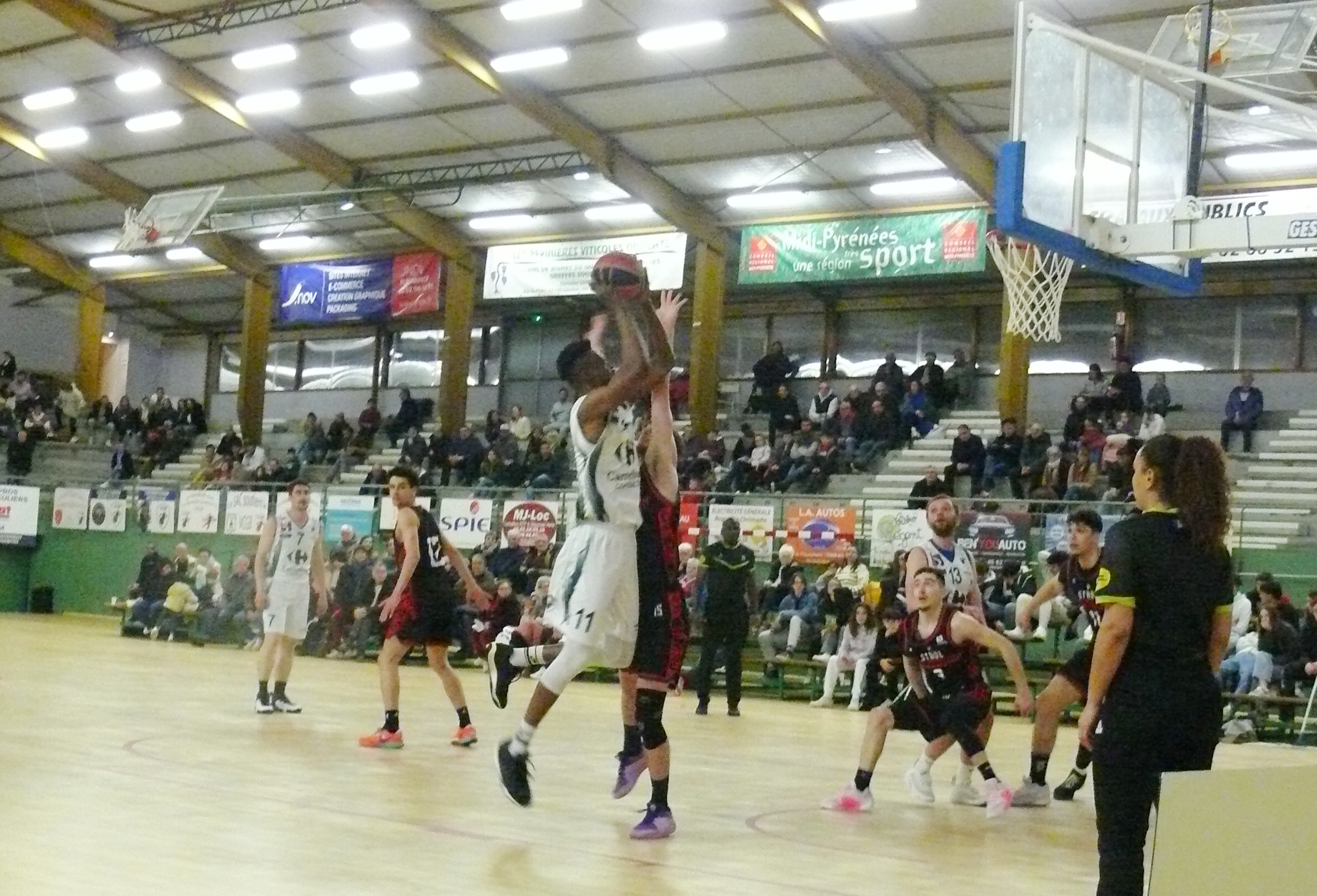Rodrigue Munsi Kaniki a inscrit 20 points.