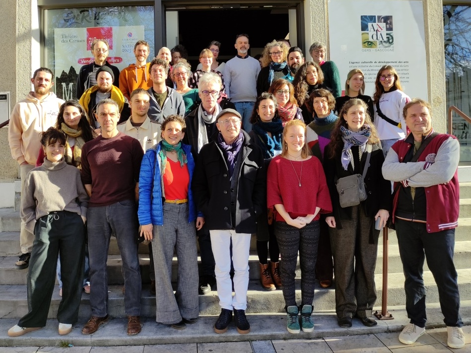 Les participants à la présentation de Gers en scène