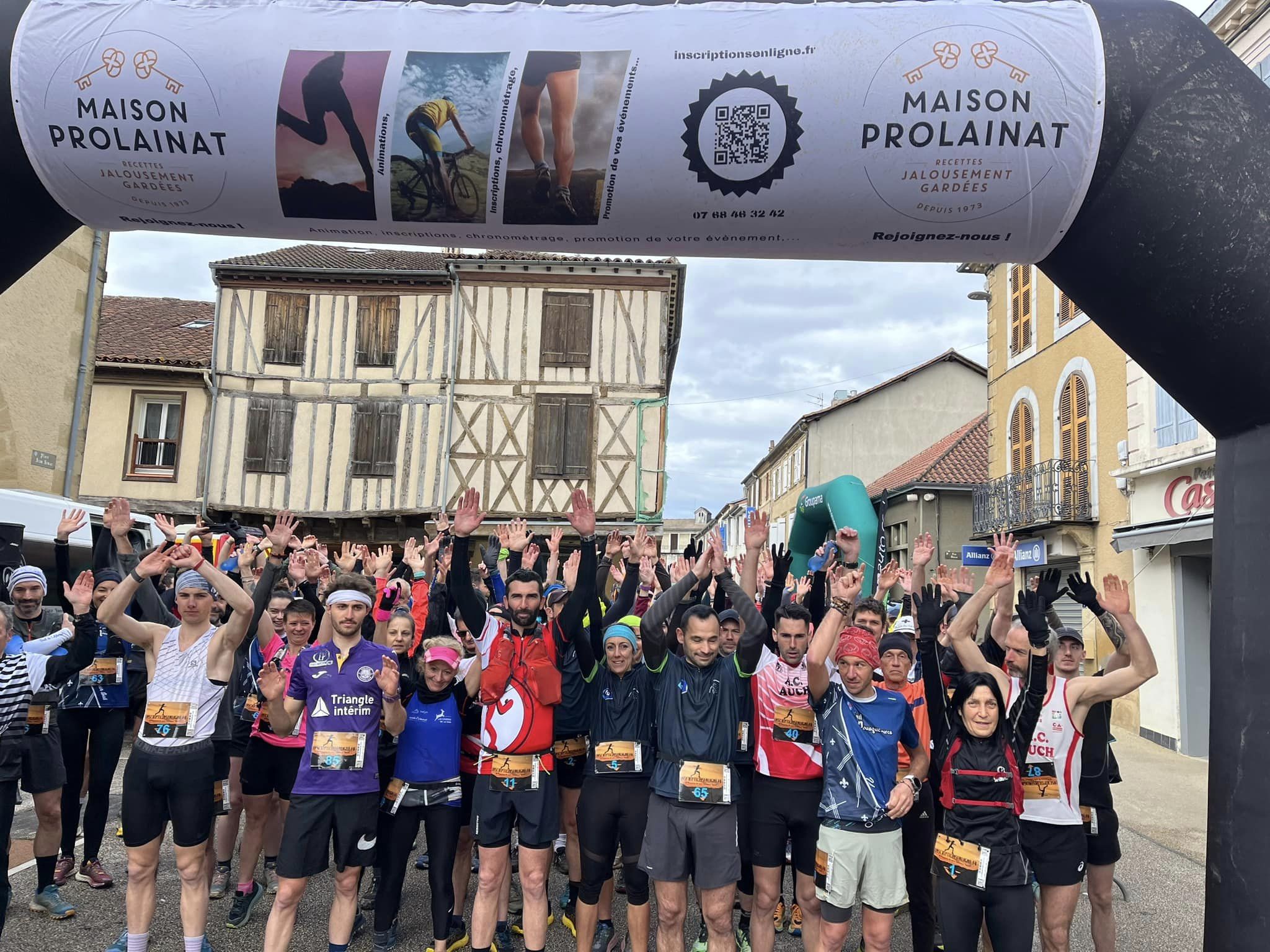 Départ du Vascotrial 2024.