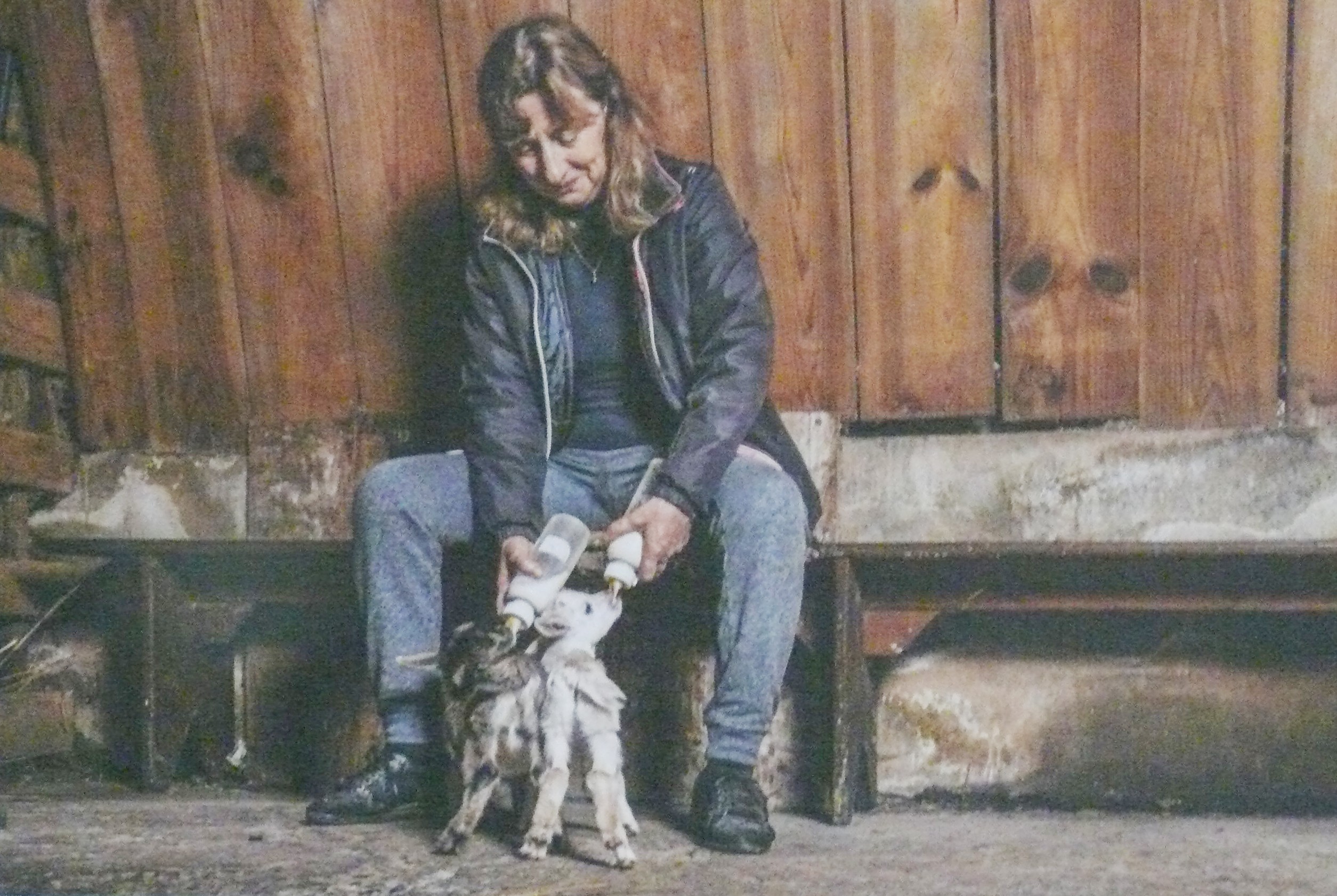 Marie-Claire Caumont de la ferme des Balances.