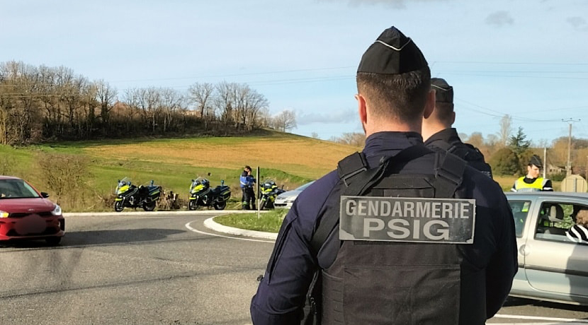 gendarmerie contrôle © gendarmerie 32