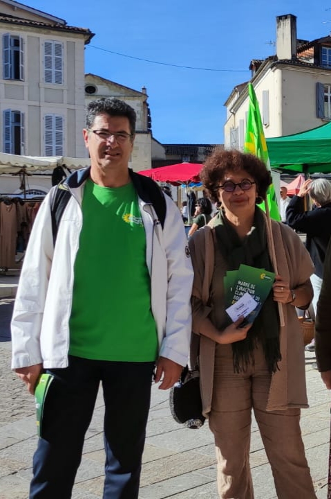 Rui Oliveira Santos et Fatma Adda