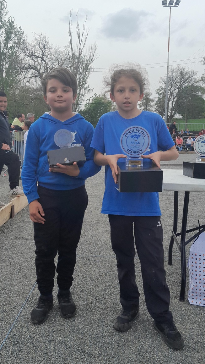 pétanque jeune MINIME