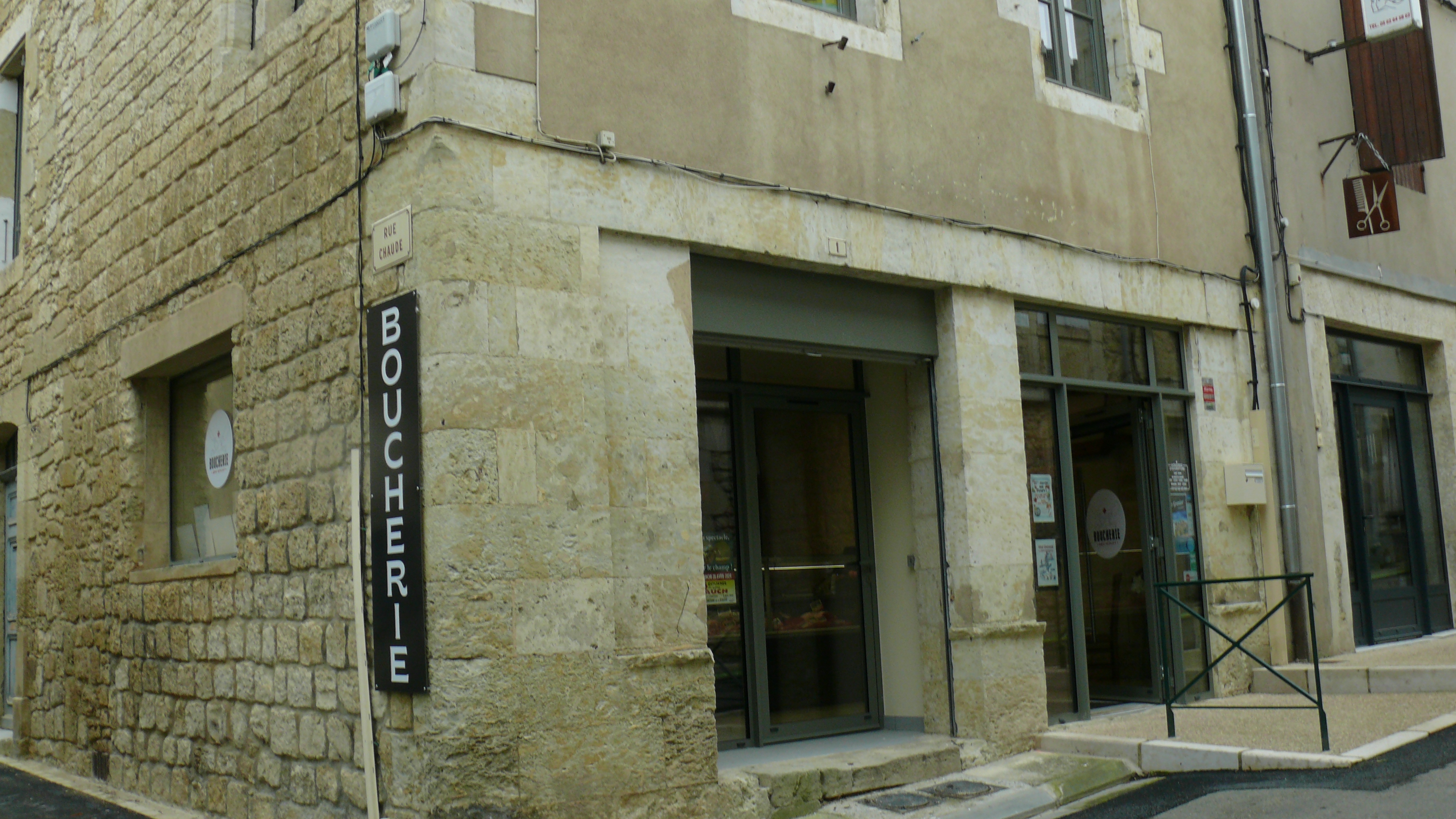 La boucherie.