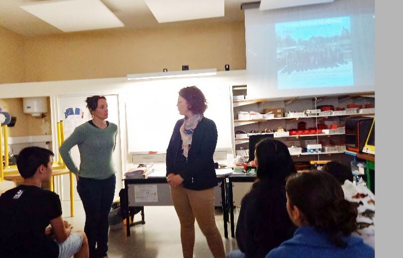 Elodie Leproust, en langues anciennes, et Marielle Mirande-Dupin, en occitan, ont animé la soirée.