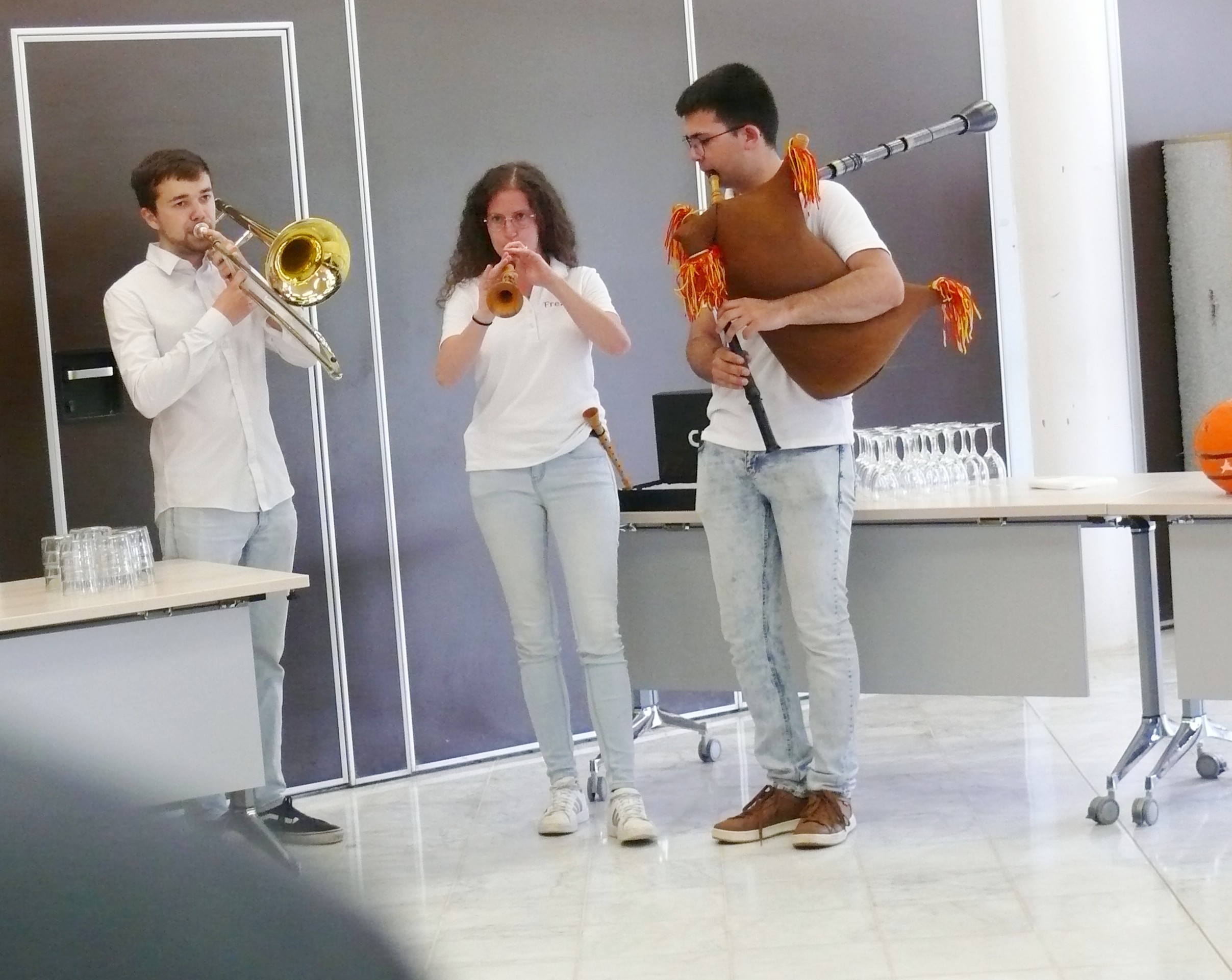 Musique traditionnelle avec le trio Frezinat.