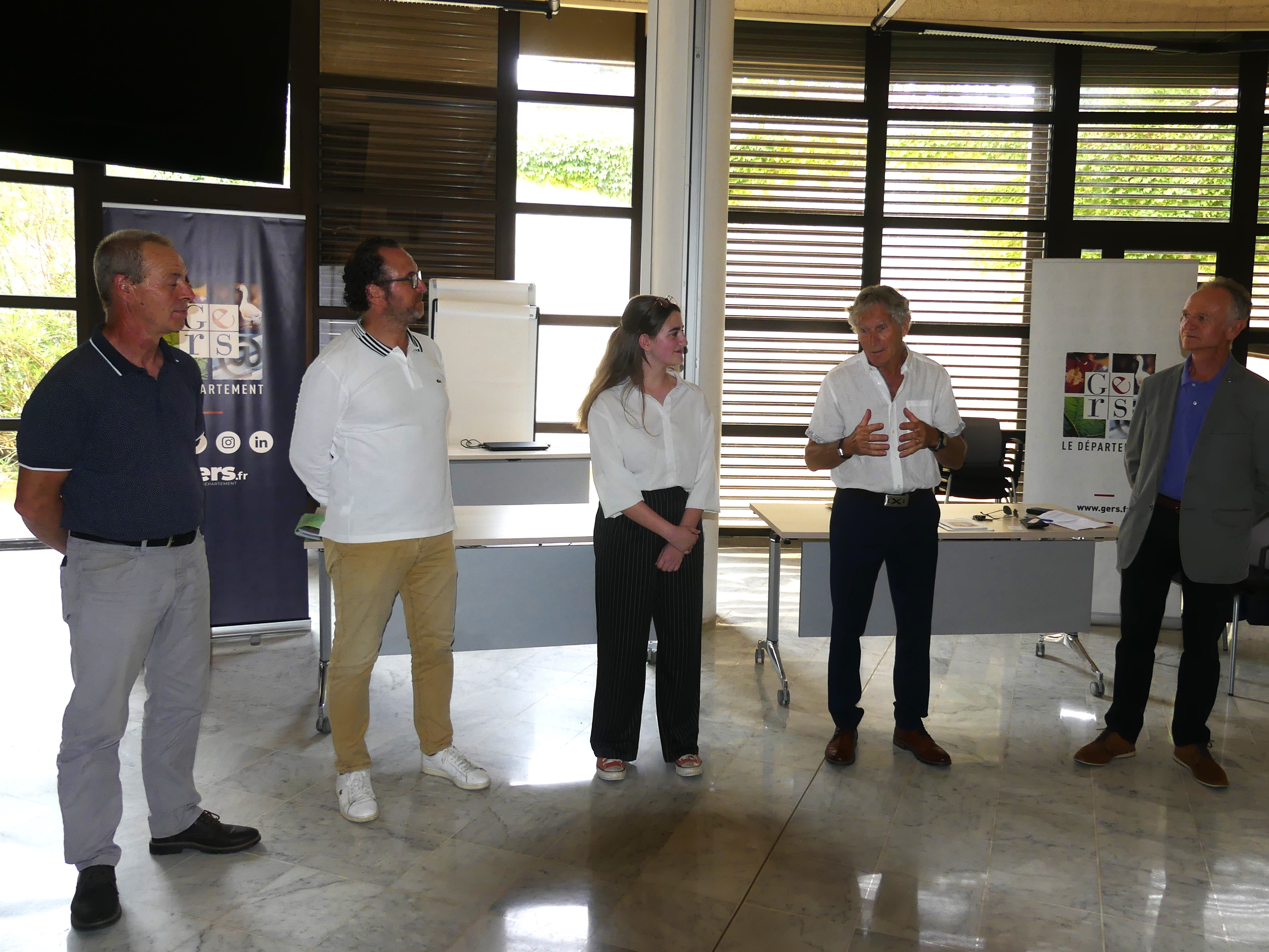 Joël Marmouget, Pierre Terry, Julia, Pierre Martin, Jean-Claude Bussac