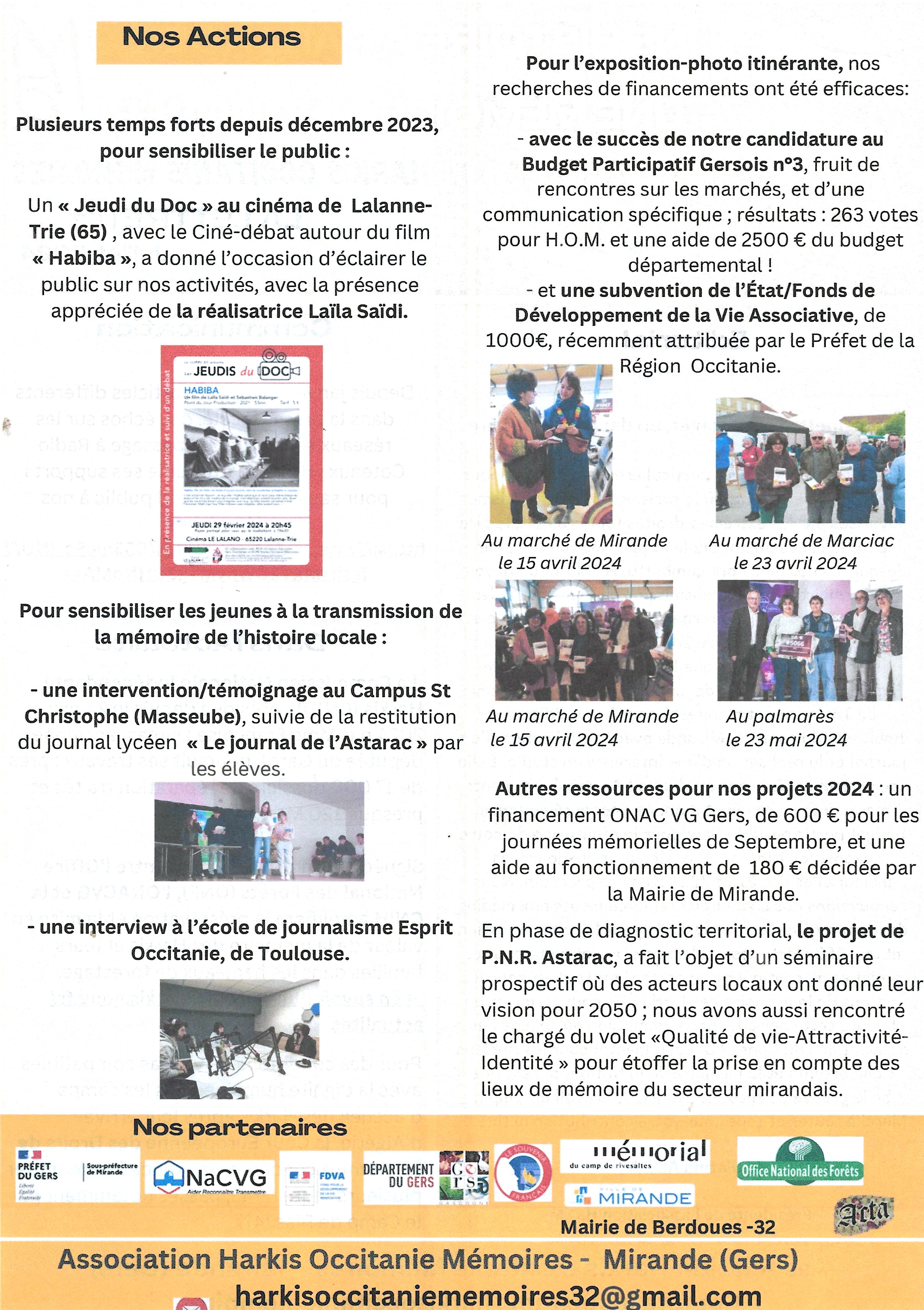 Infolettre N°3 page 2