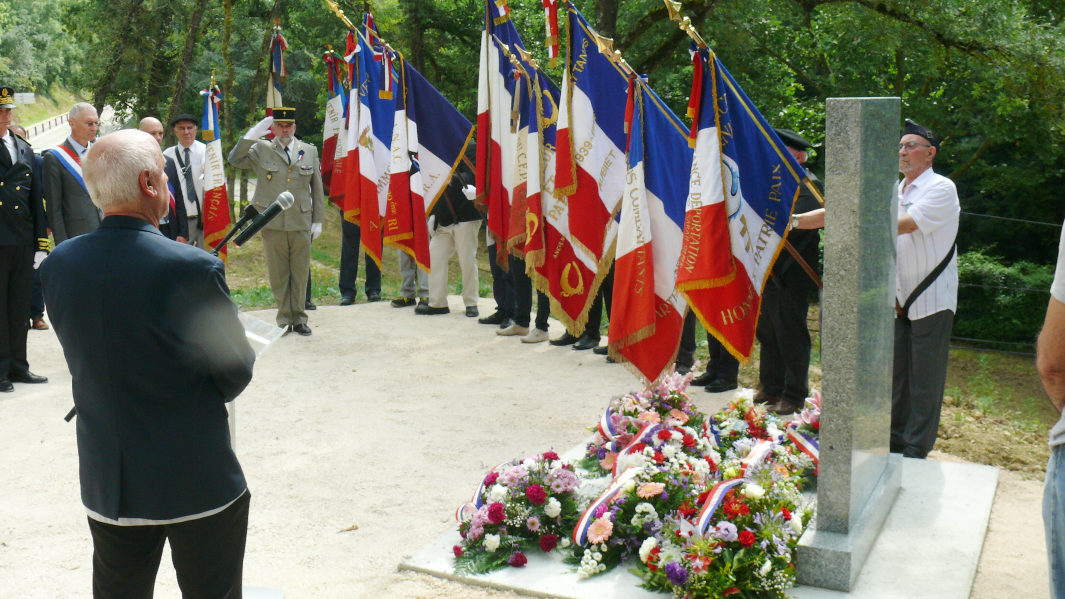 Fin de la cérémonie.