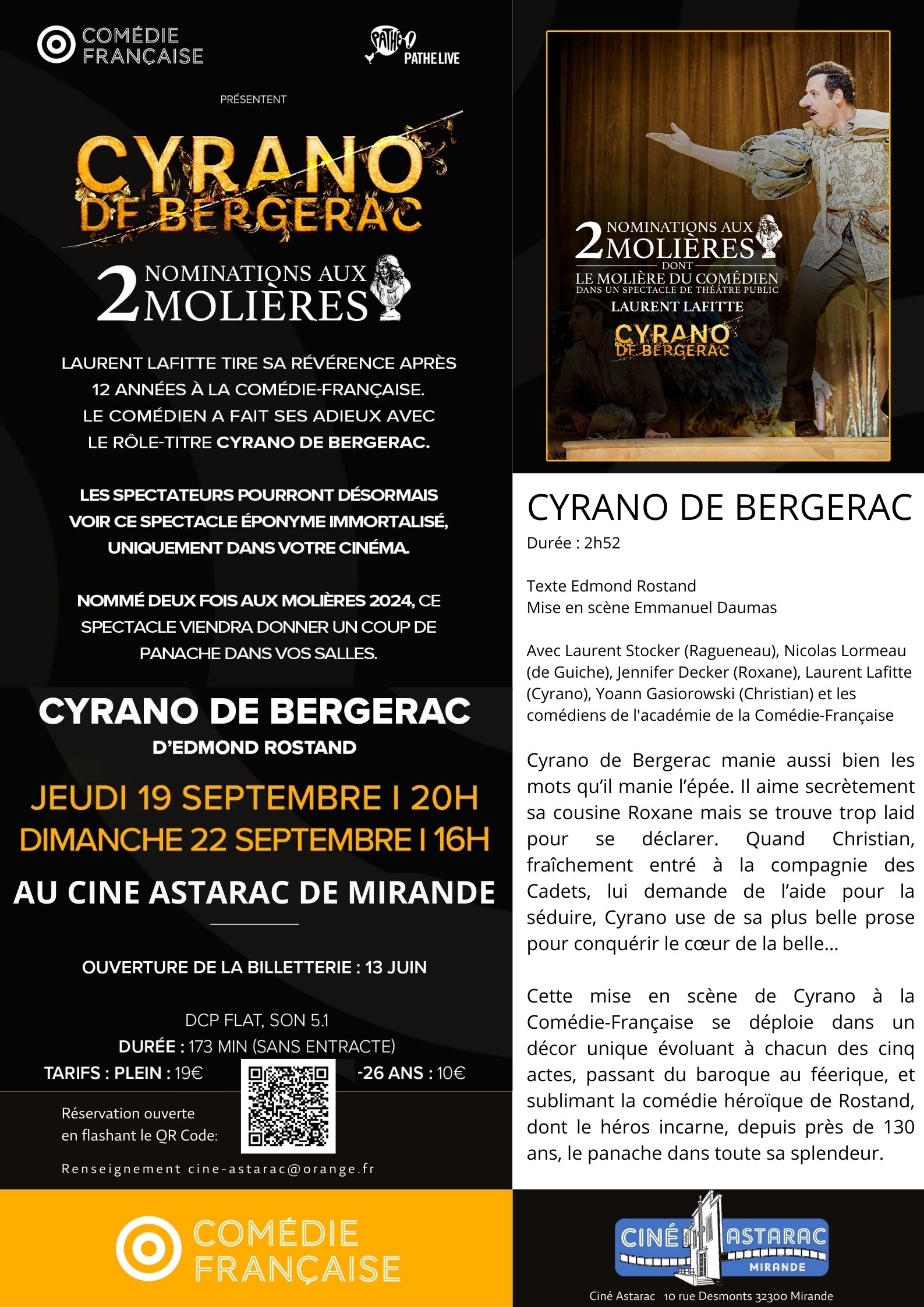 Affiche Cyrano