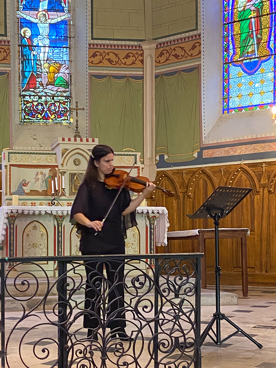 Rabia Brooke, violon, solo violon