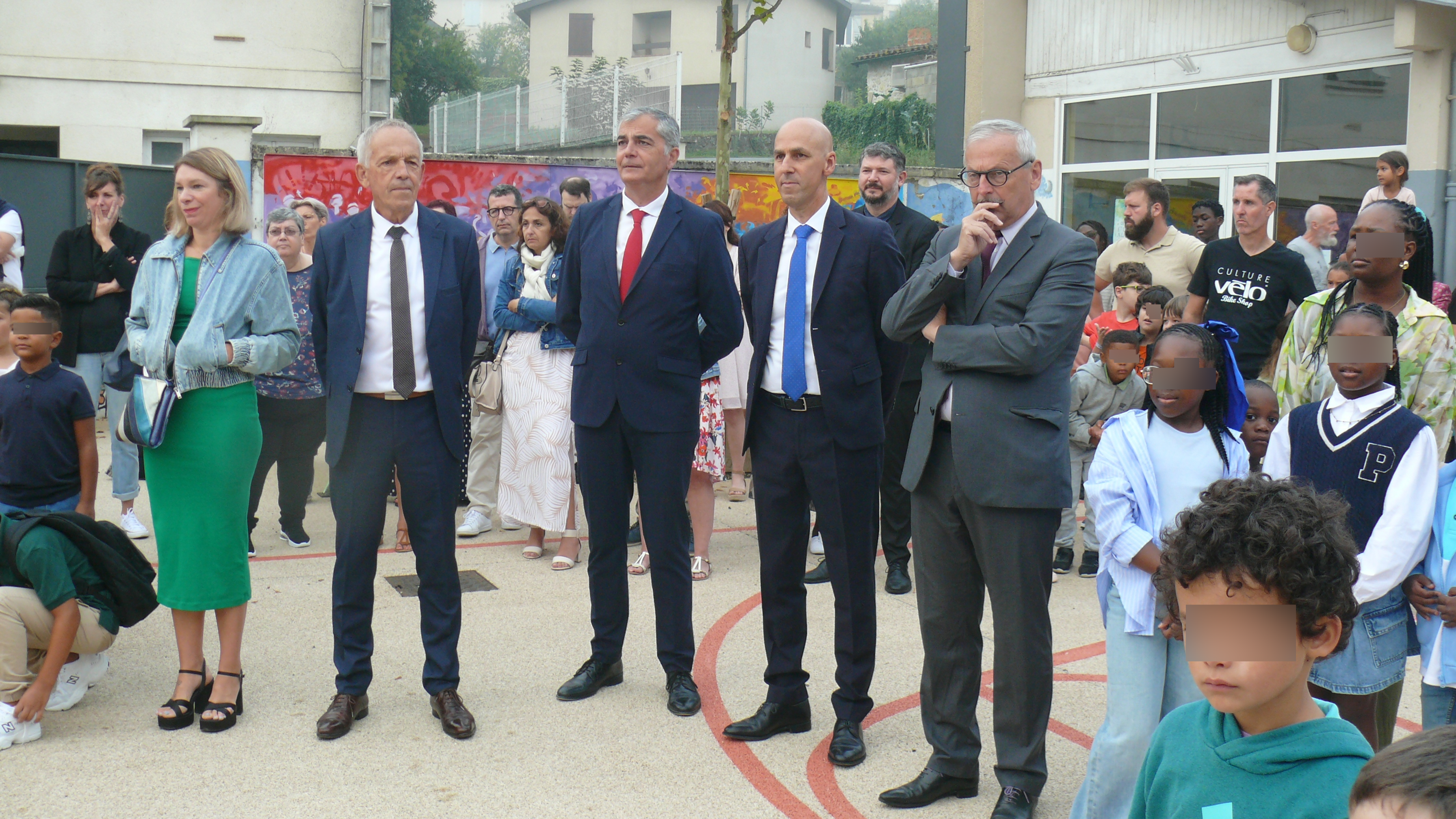Charline Dumont, Christian Laprébende,Laurent Carrié, Farid Djemmal, Jean-René Cazeneuve.