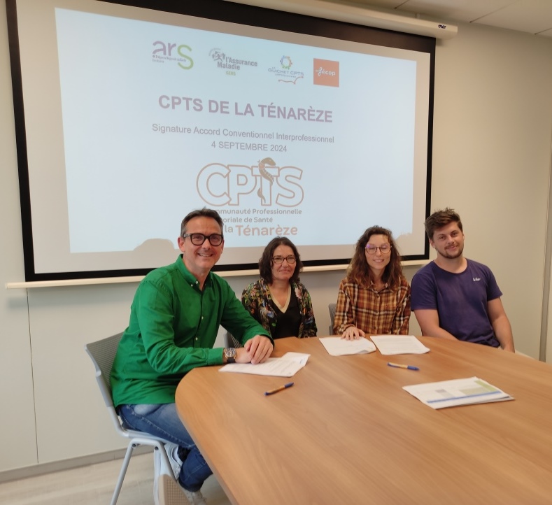 Les acteurs de la CPTS de la Ténarèze