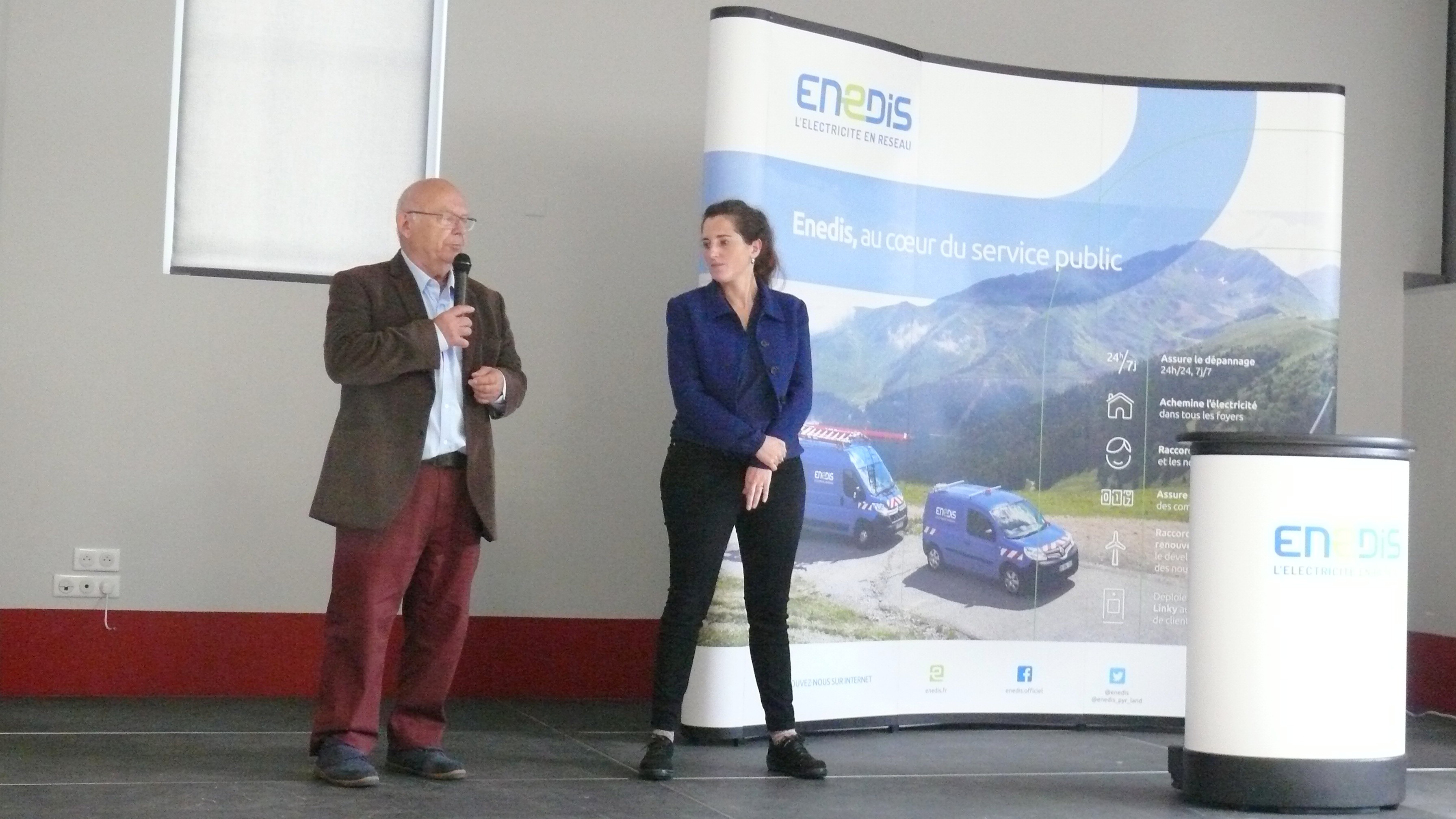 Jean-Guy Dupuy et Priscillia Morinet ont conclu la matinée.